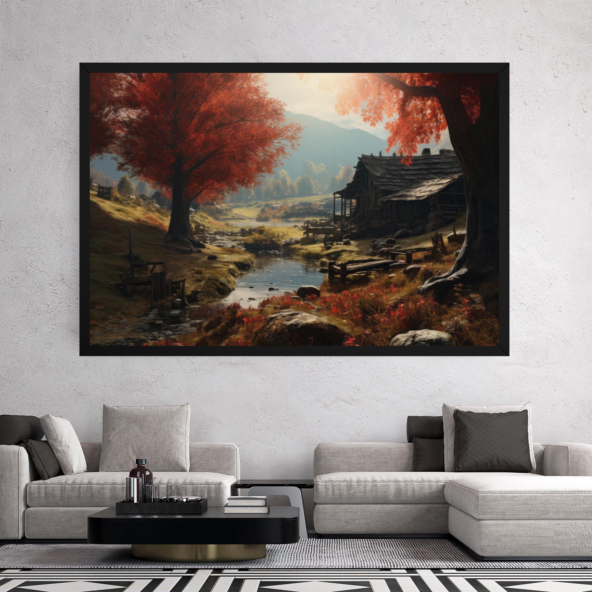 Vászonkép Wild Hunt mockup 2