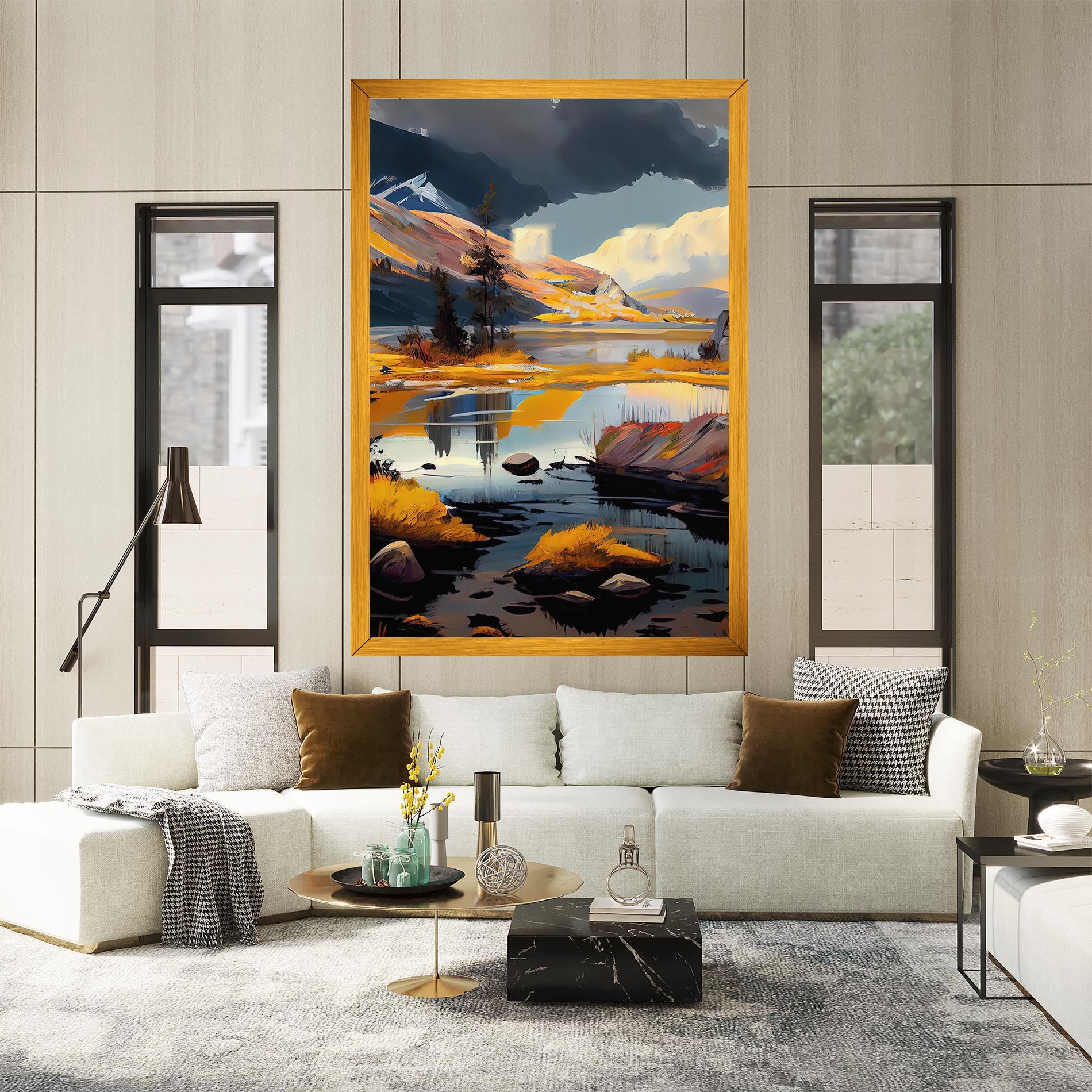 Autumn Landscape mockup 2