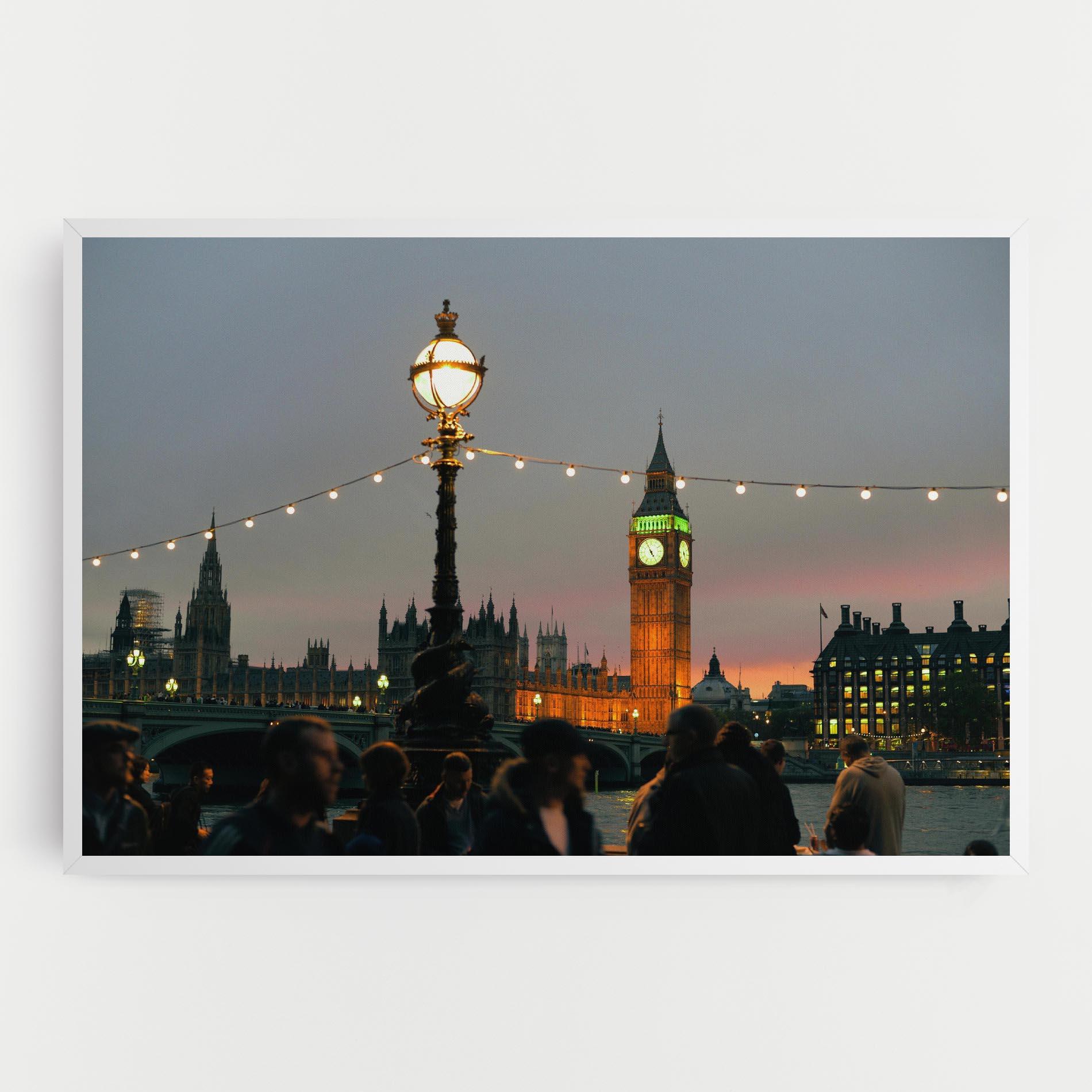 Vászonkép Clock Lights mockup 0