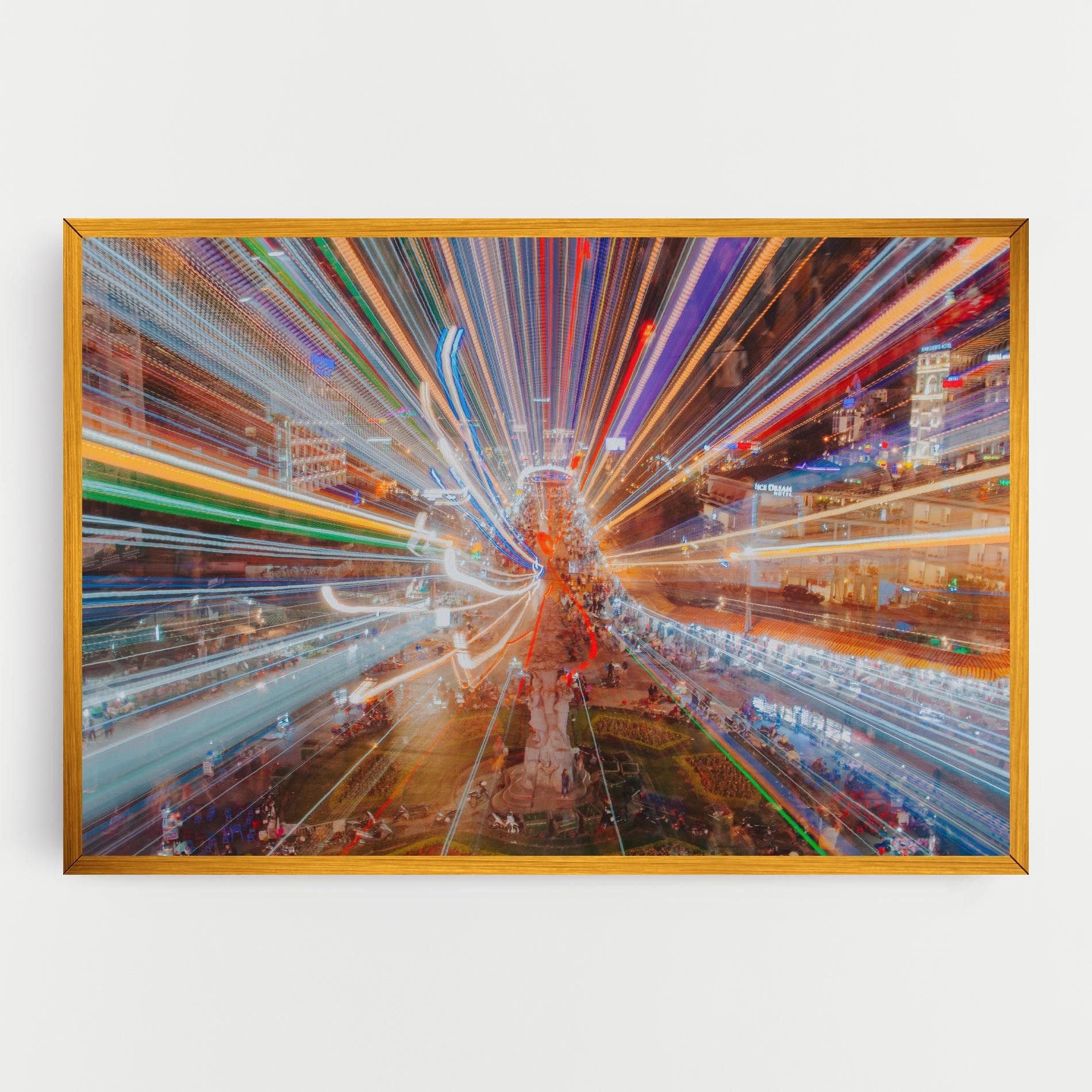 Colorful Light City mockup 0