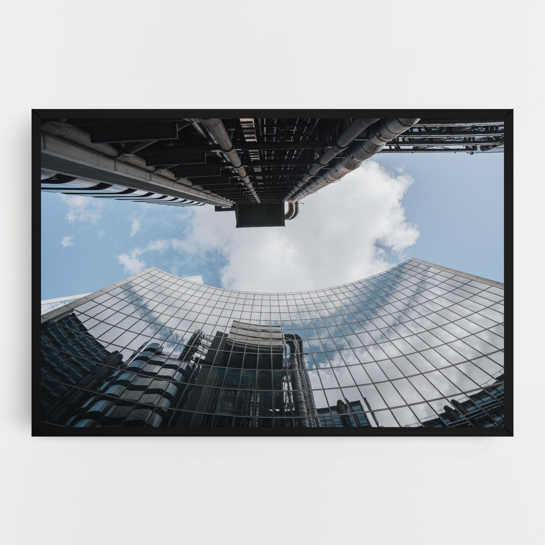 Cloud Big Building mockup 0