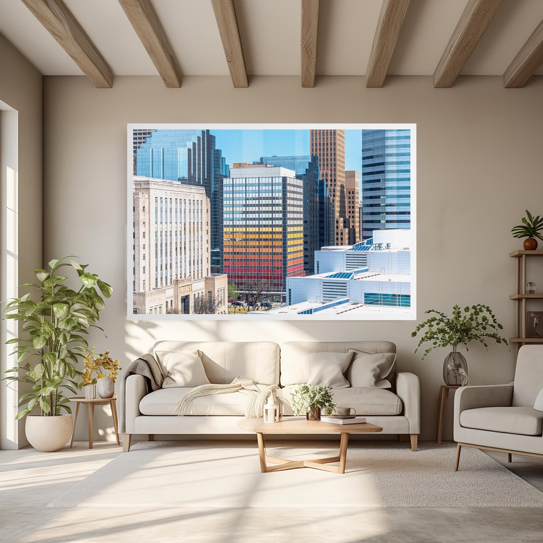 Colorful Urban Building mockup 6