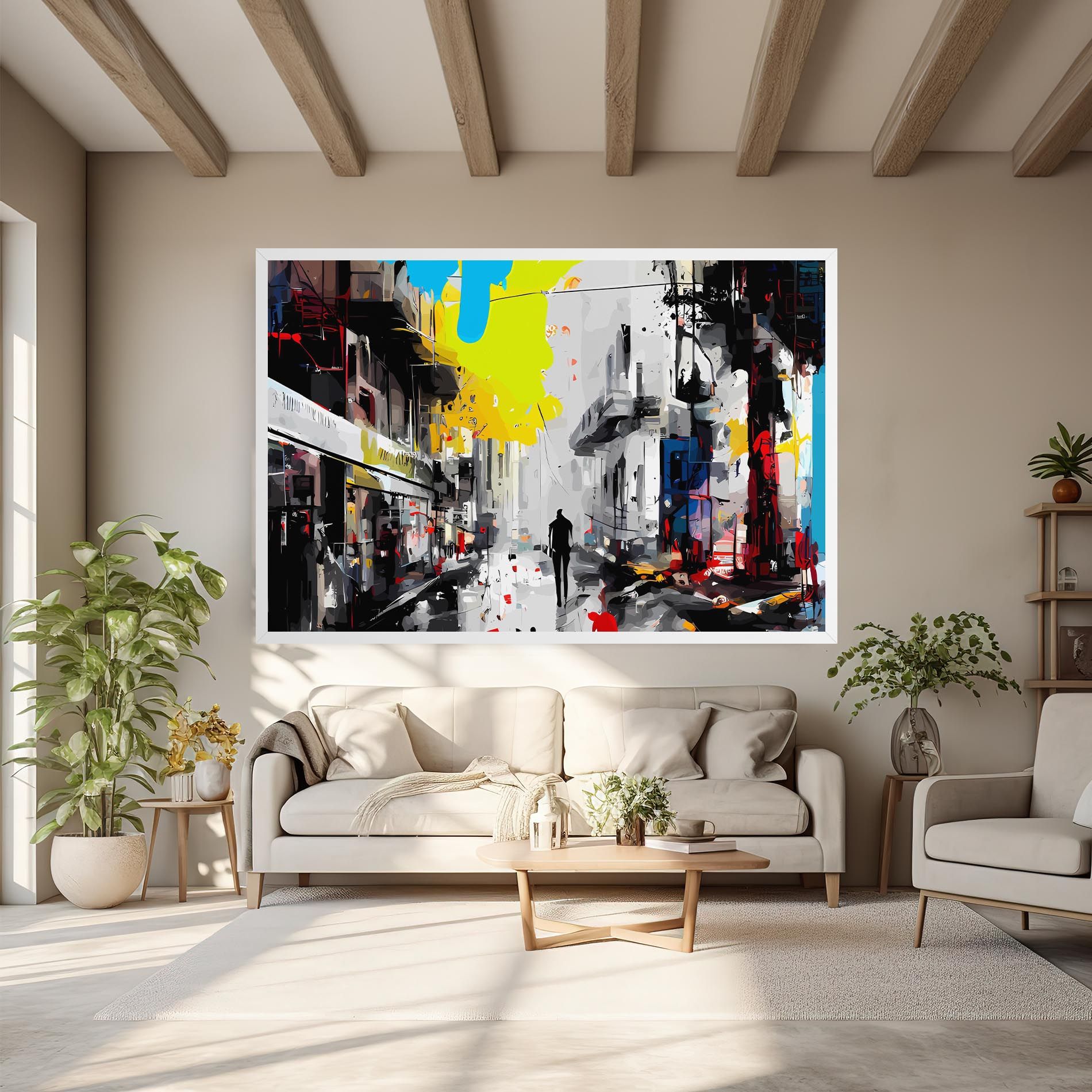 Grunge City Art mockup 6