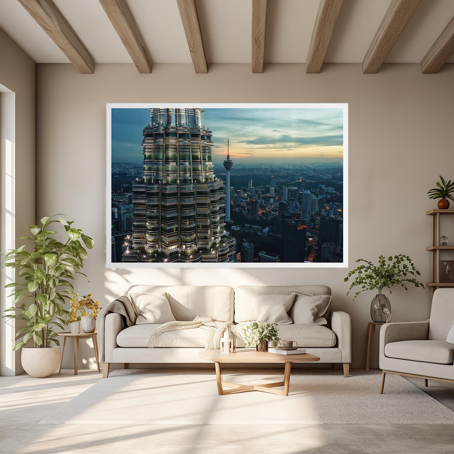Vászonkép Hight Tower View mockup 6