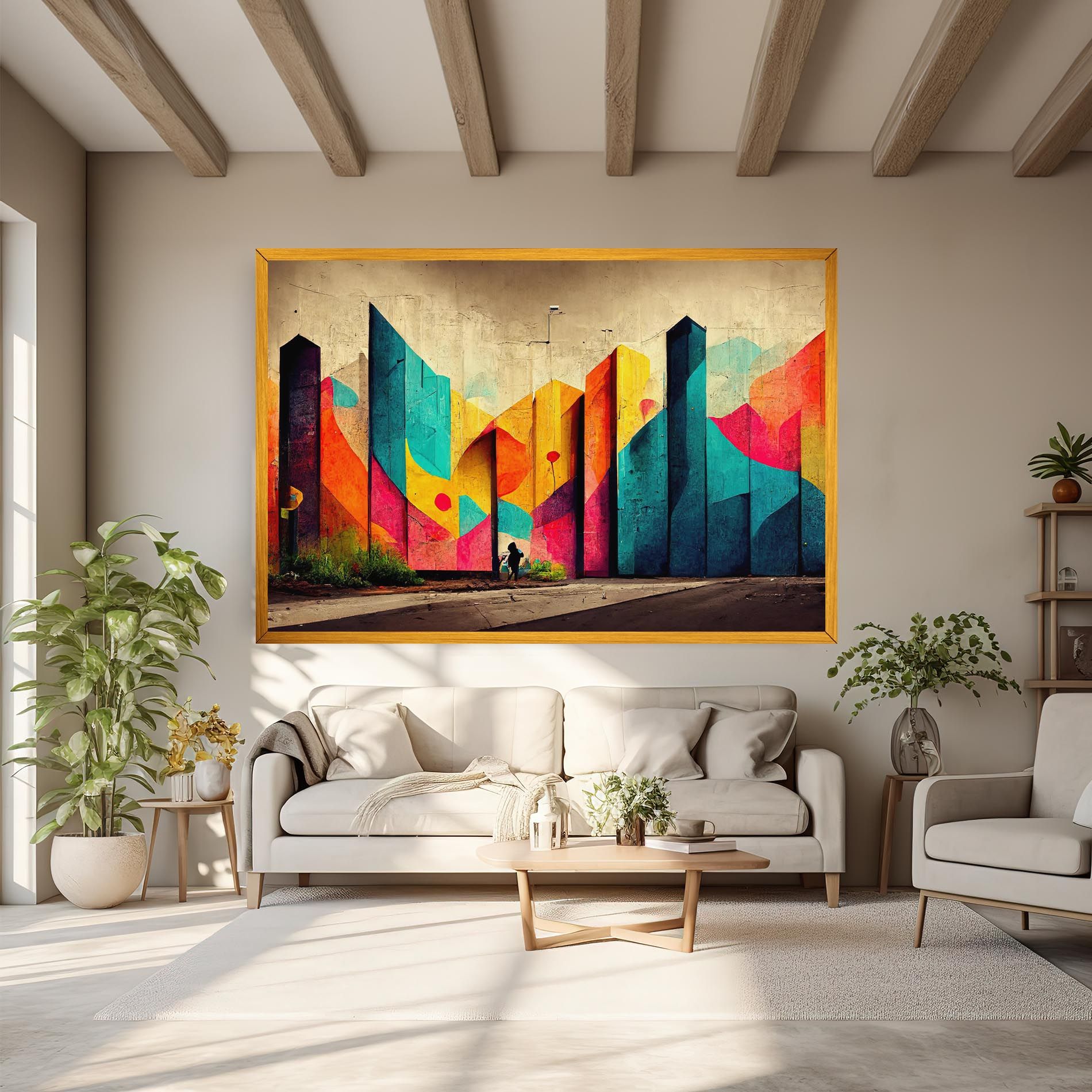 Abstract City Color mockup 6