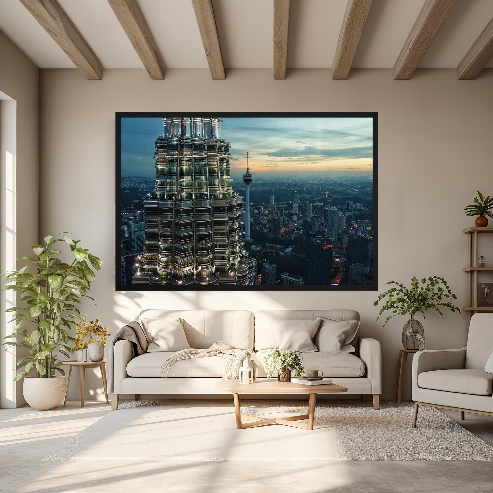 Vászonkép Hight Tower View mockup 6