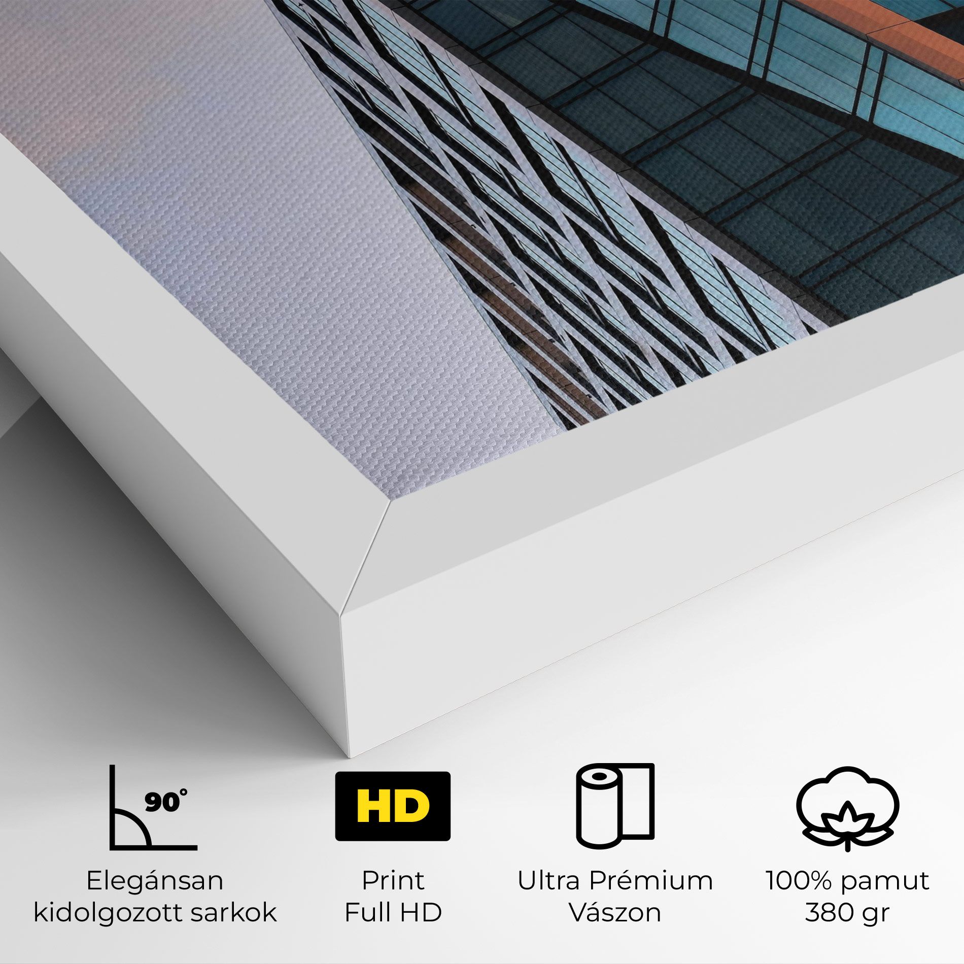 Blue Glass Building mockup 4