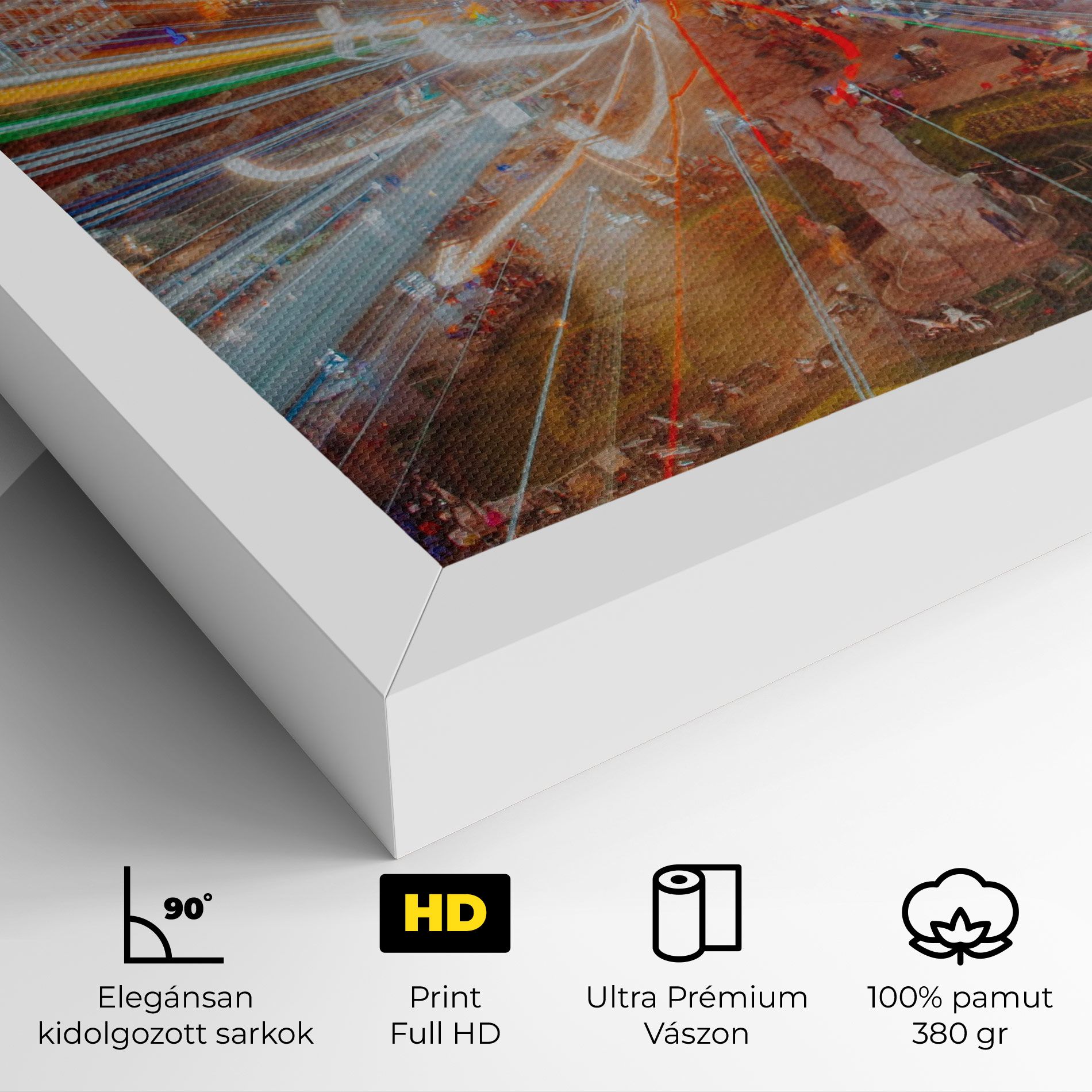 Colorful Light City mockup 4