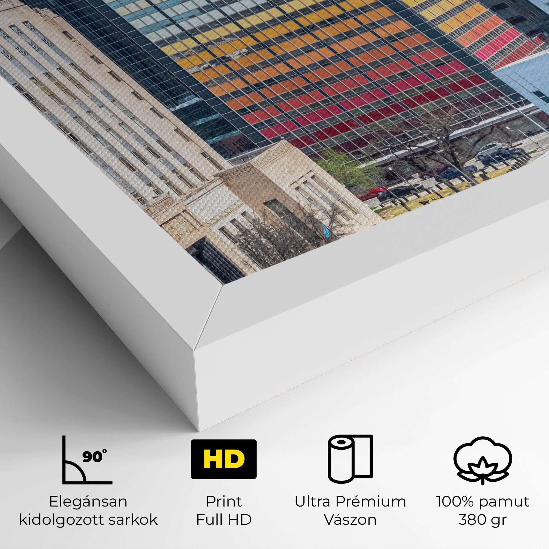 Colorful Urban Building mockup 4