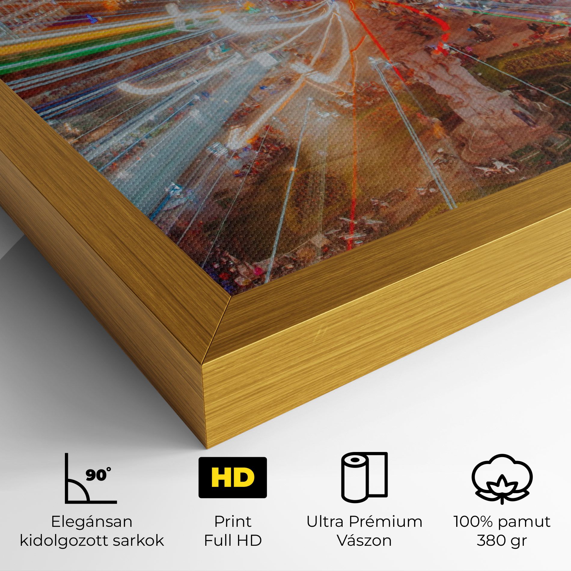 Colorful Light City mockup 4