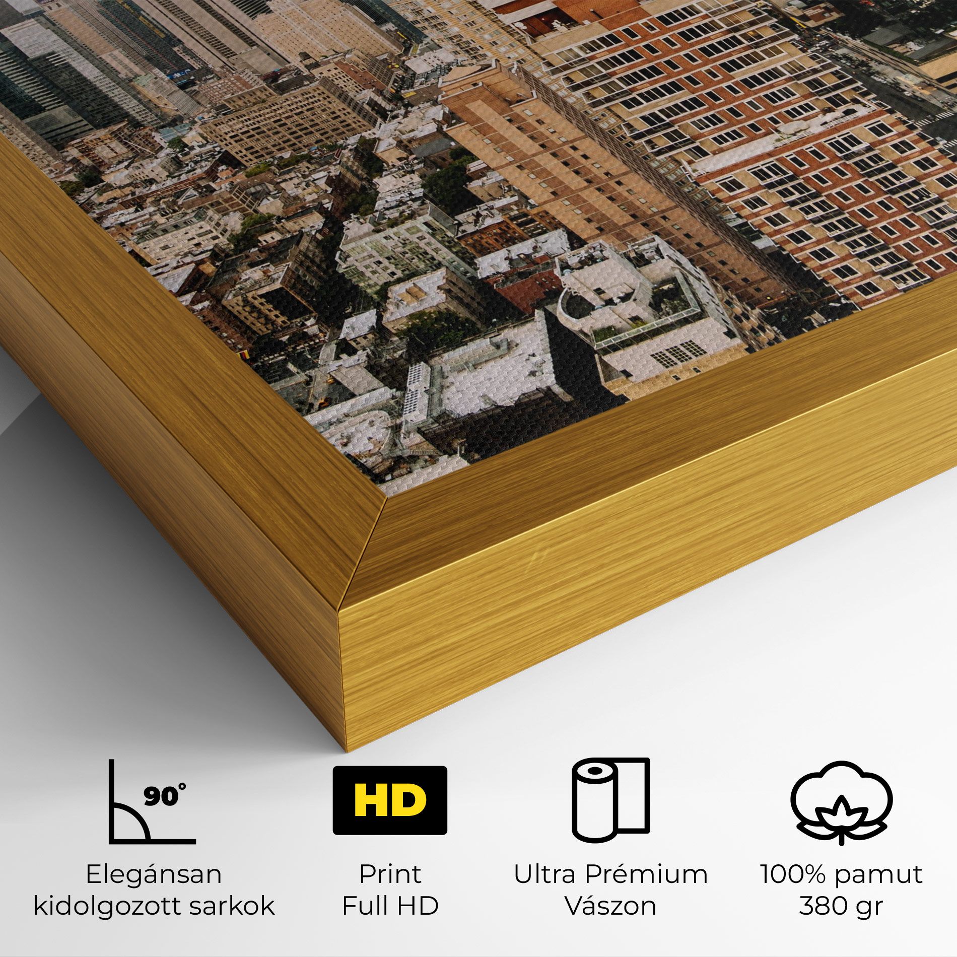 Cream Orange Building mockup 4