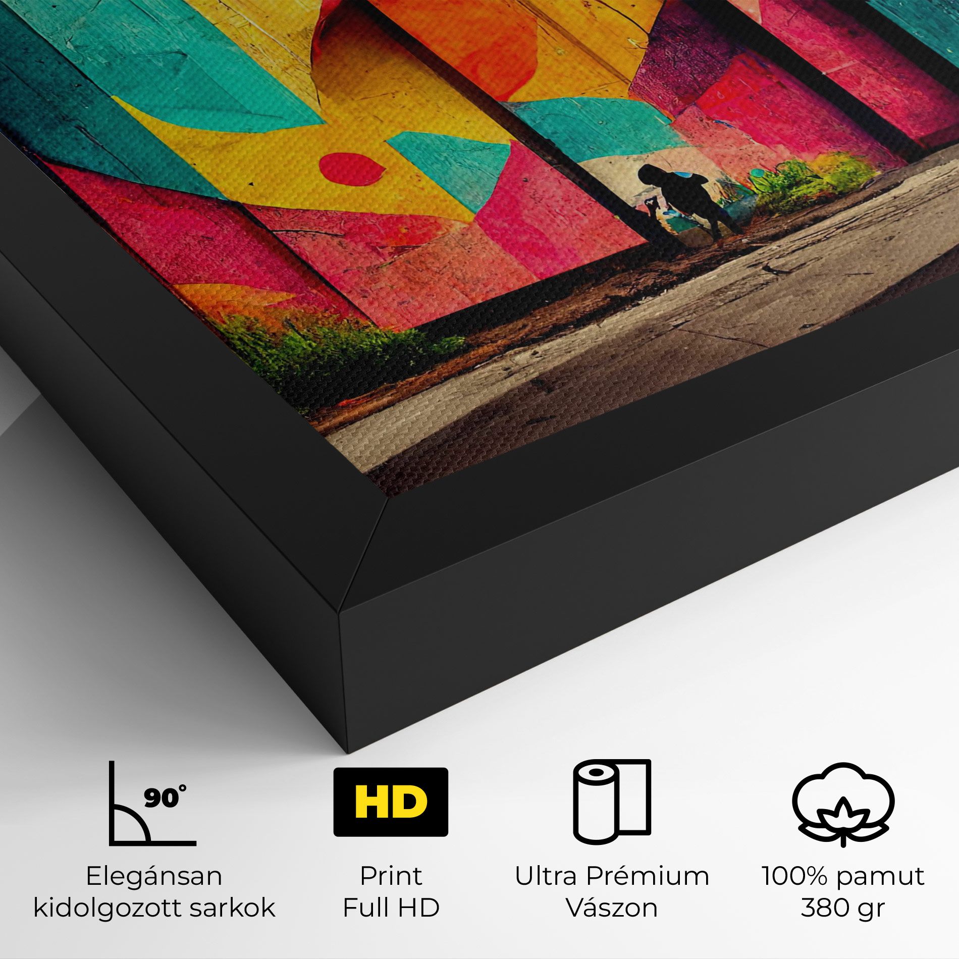 Abstract City Color mockup 4