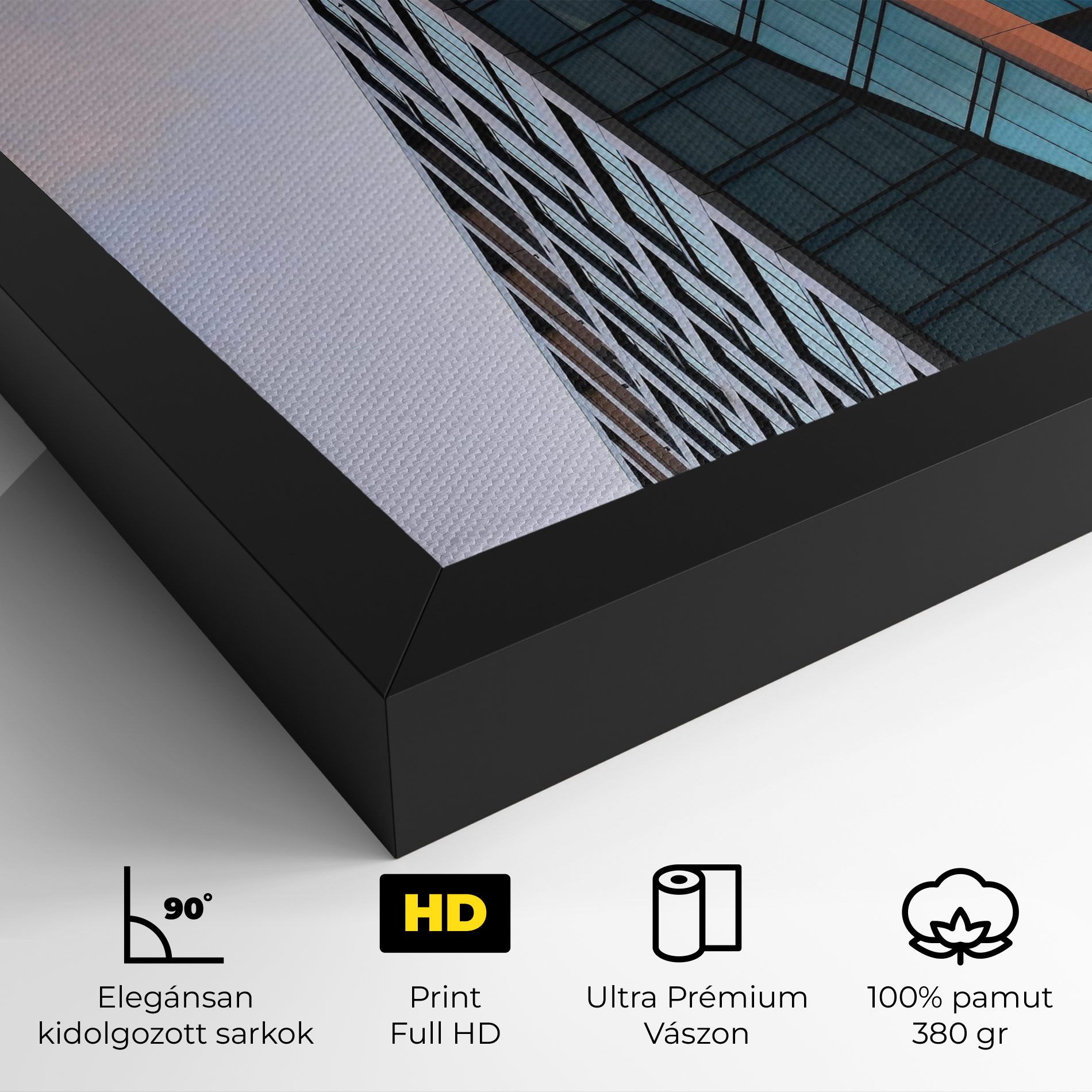 Blue Glass Building mockup 4