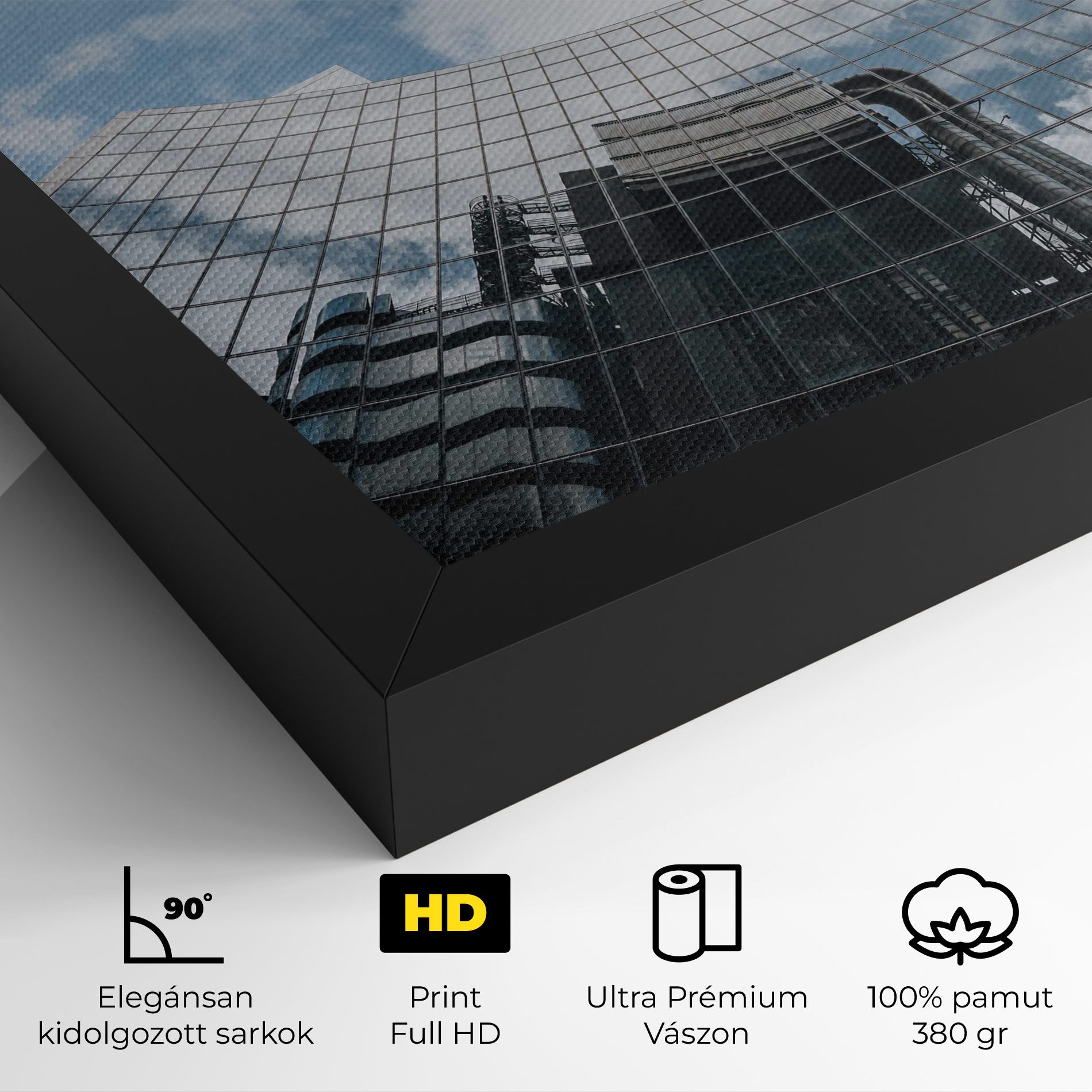 Cloud Big Building mockup 4
