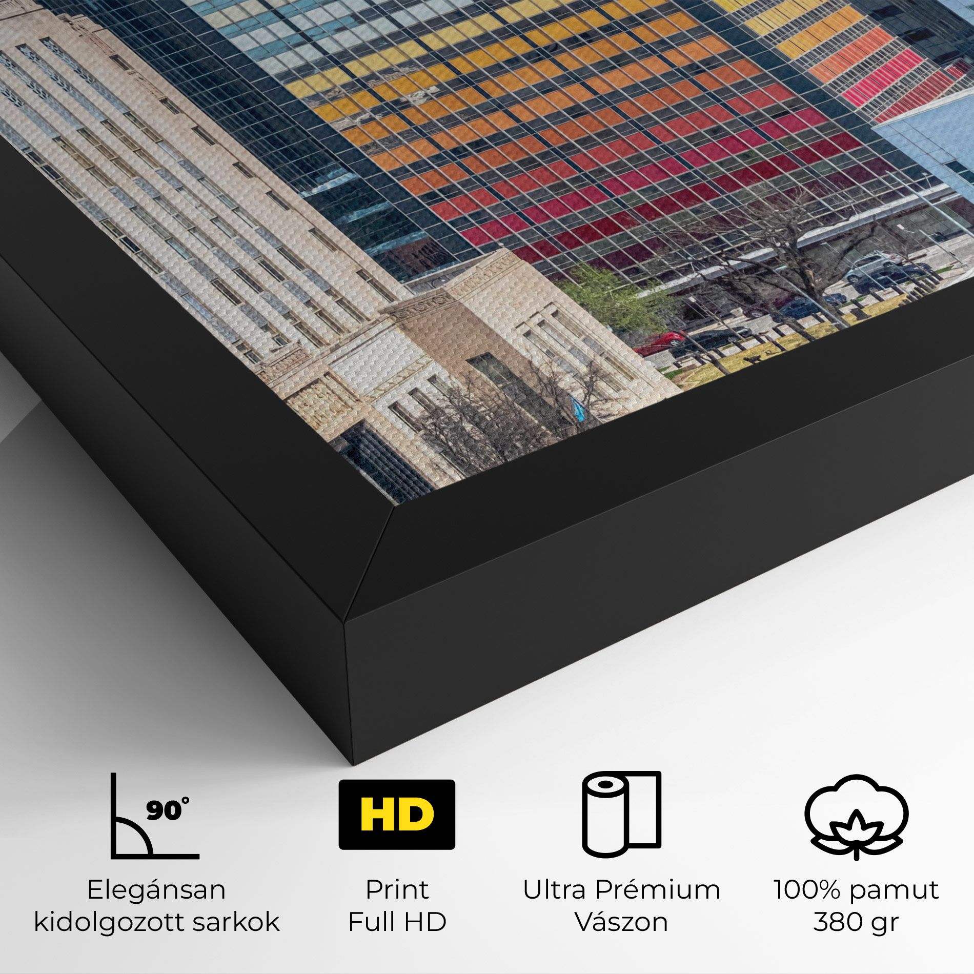 Colorful Urban Building mockup 4