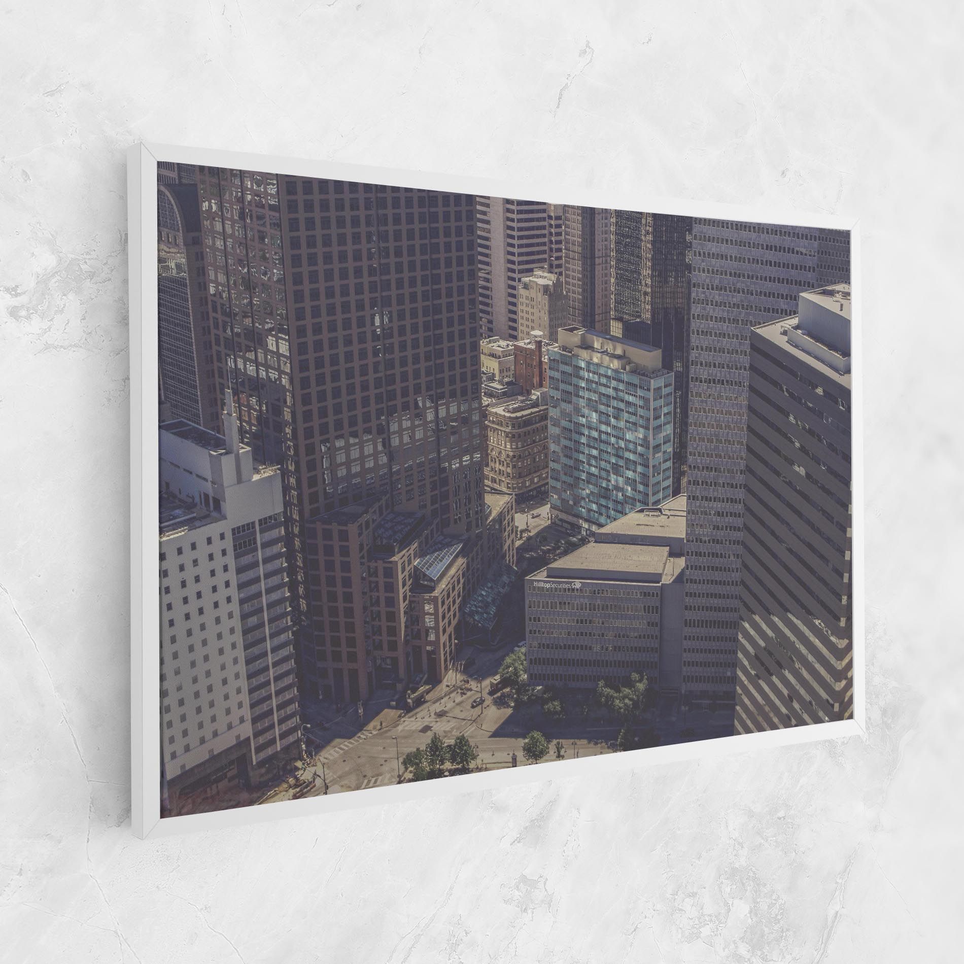 Cream Light Building mockup 1