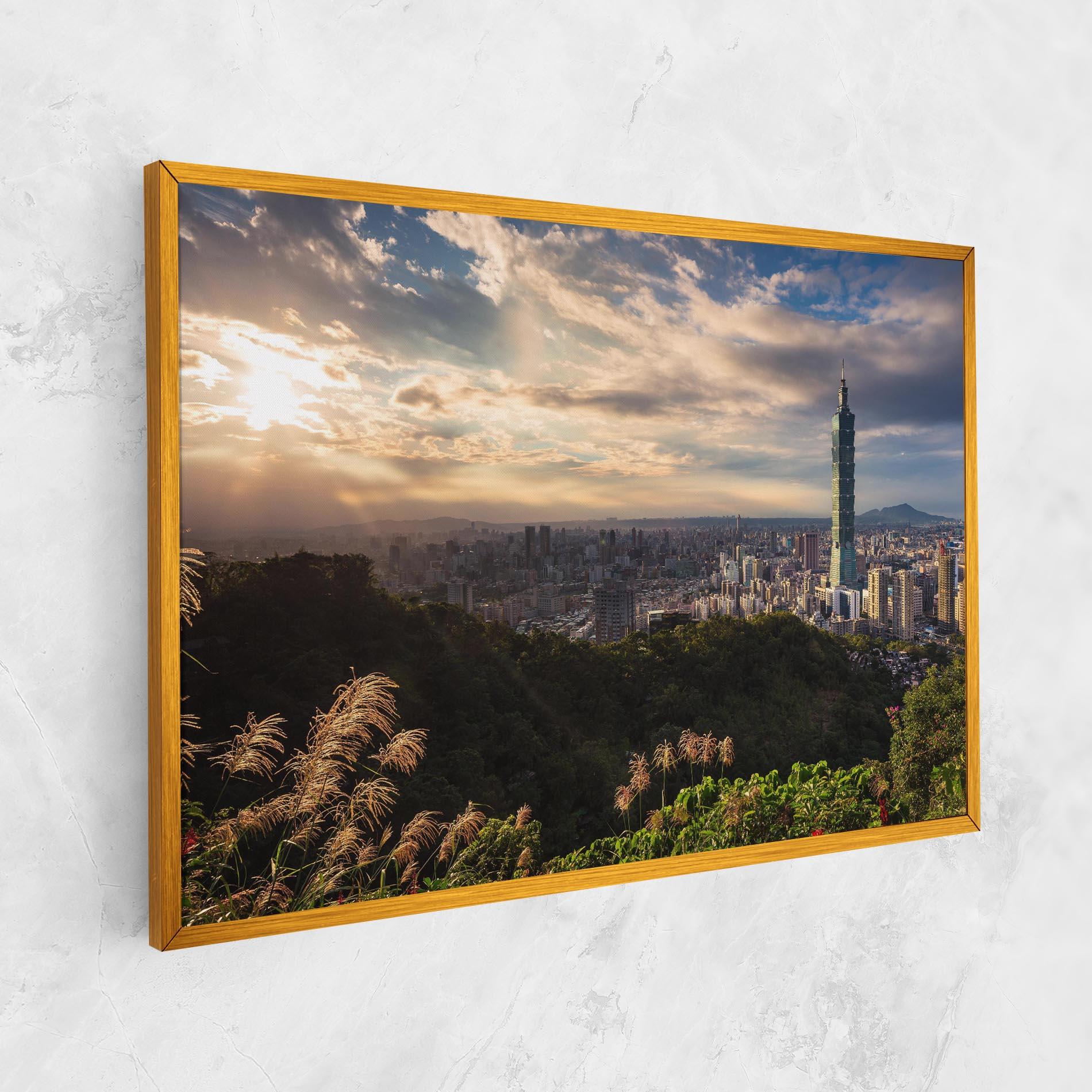 Vászonkép Big Building Daylight mockup 1