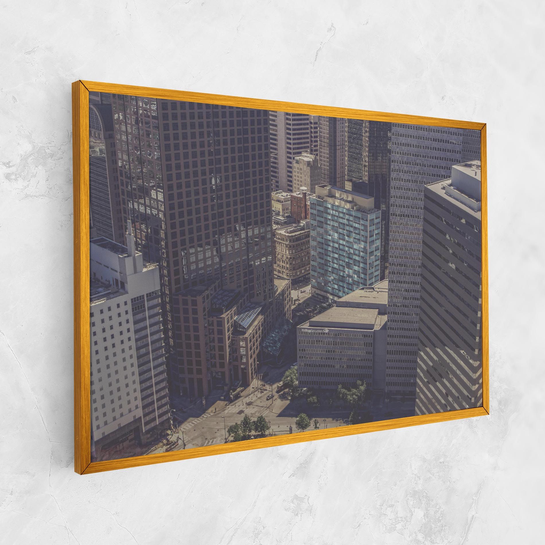 Cream Light Building mockup 1