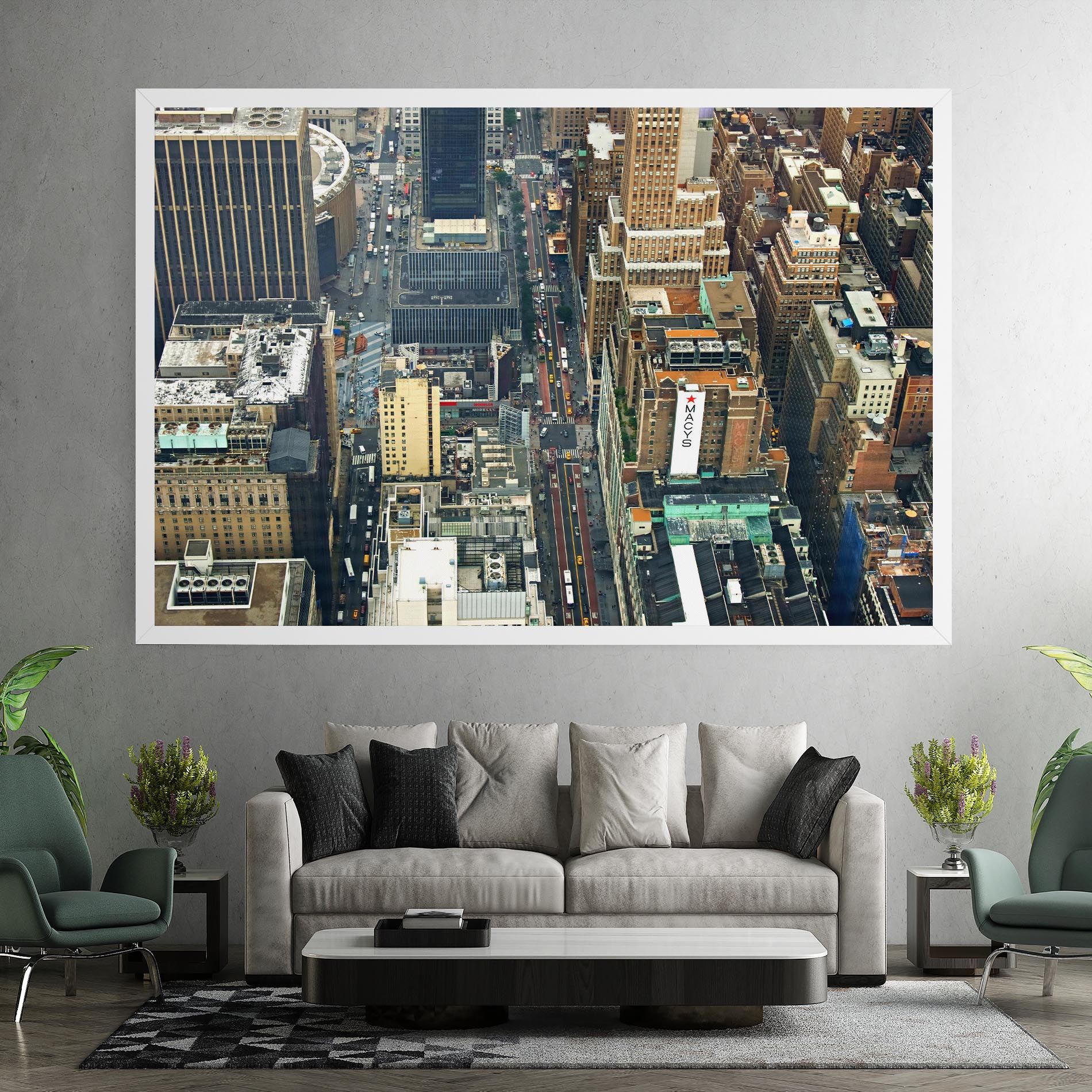 Cream Tall Building mockup 7