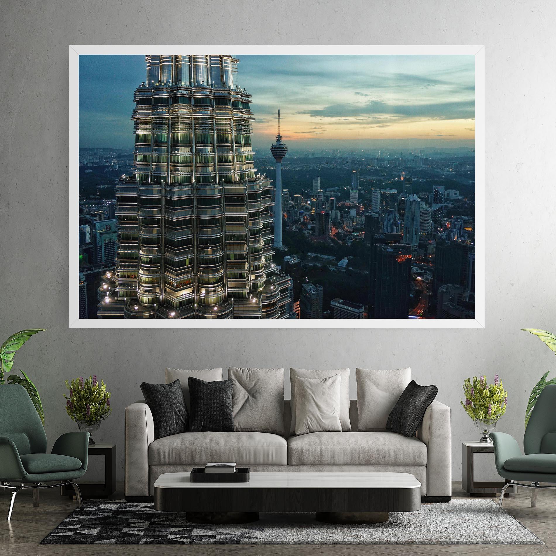 Vászonkép Hight Tower View mockup 7