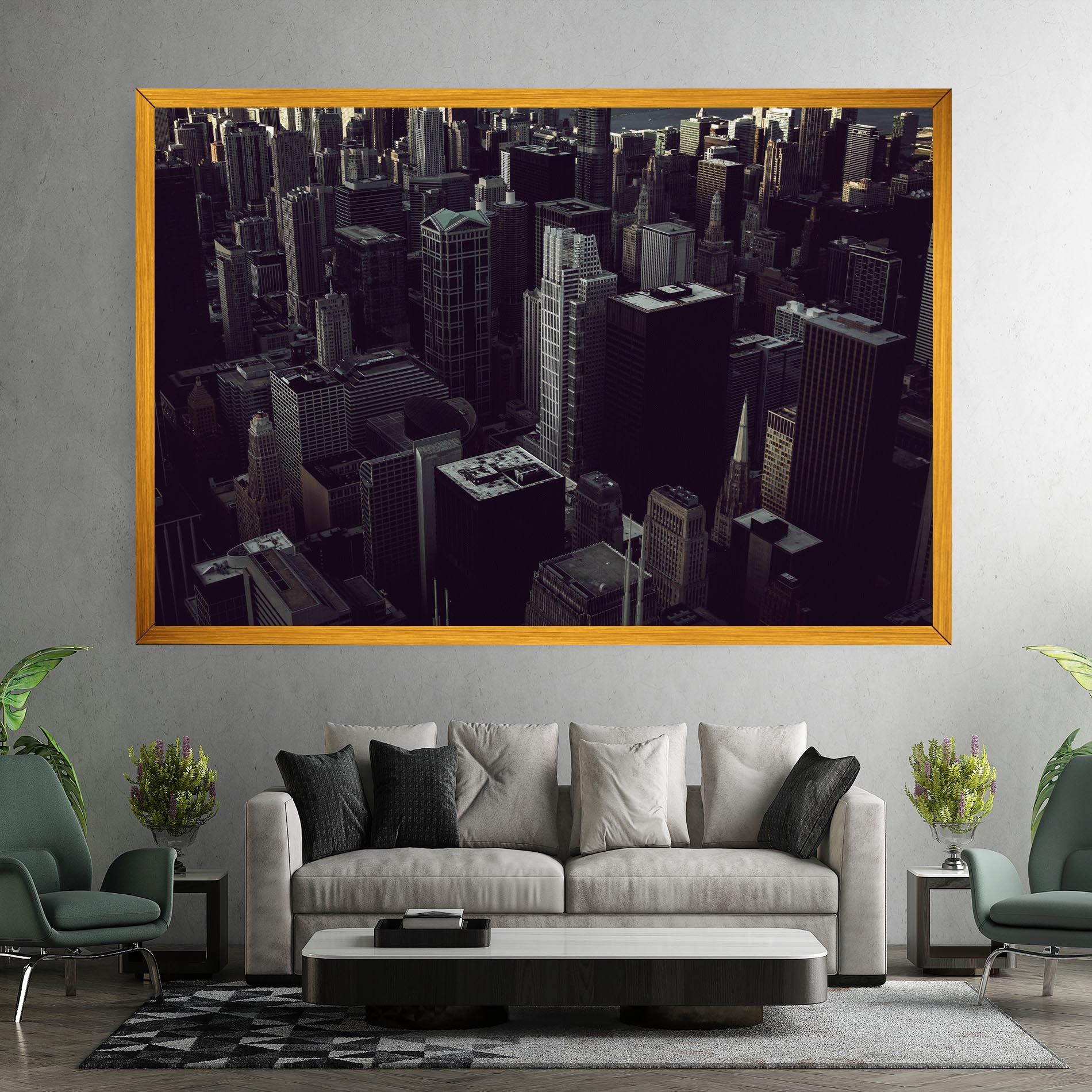 Black Cream Building mockup 7