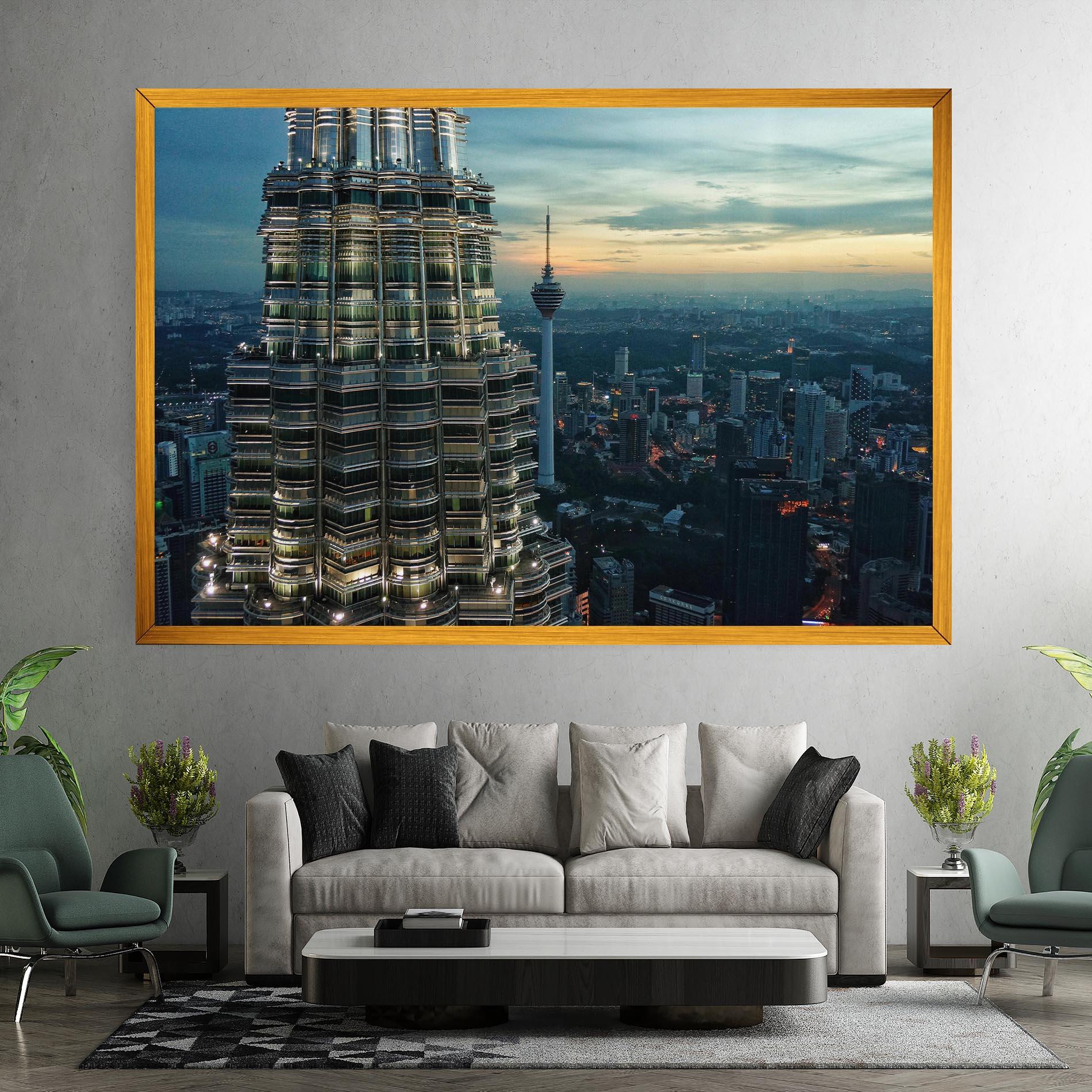 Vászonkép Hight Tower View mockup 7