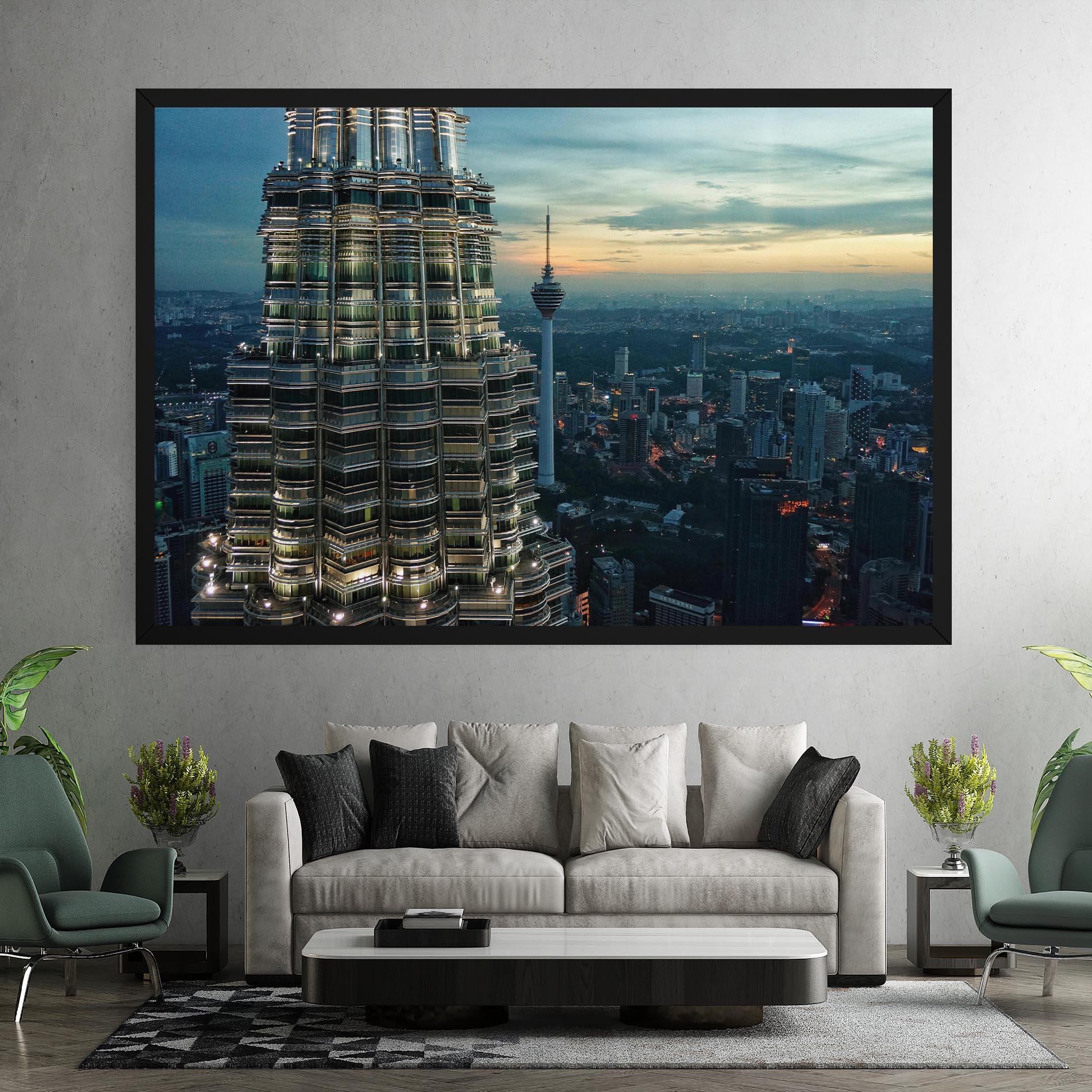 Vászonkép Hight Tower View mockup 7