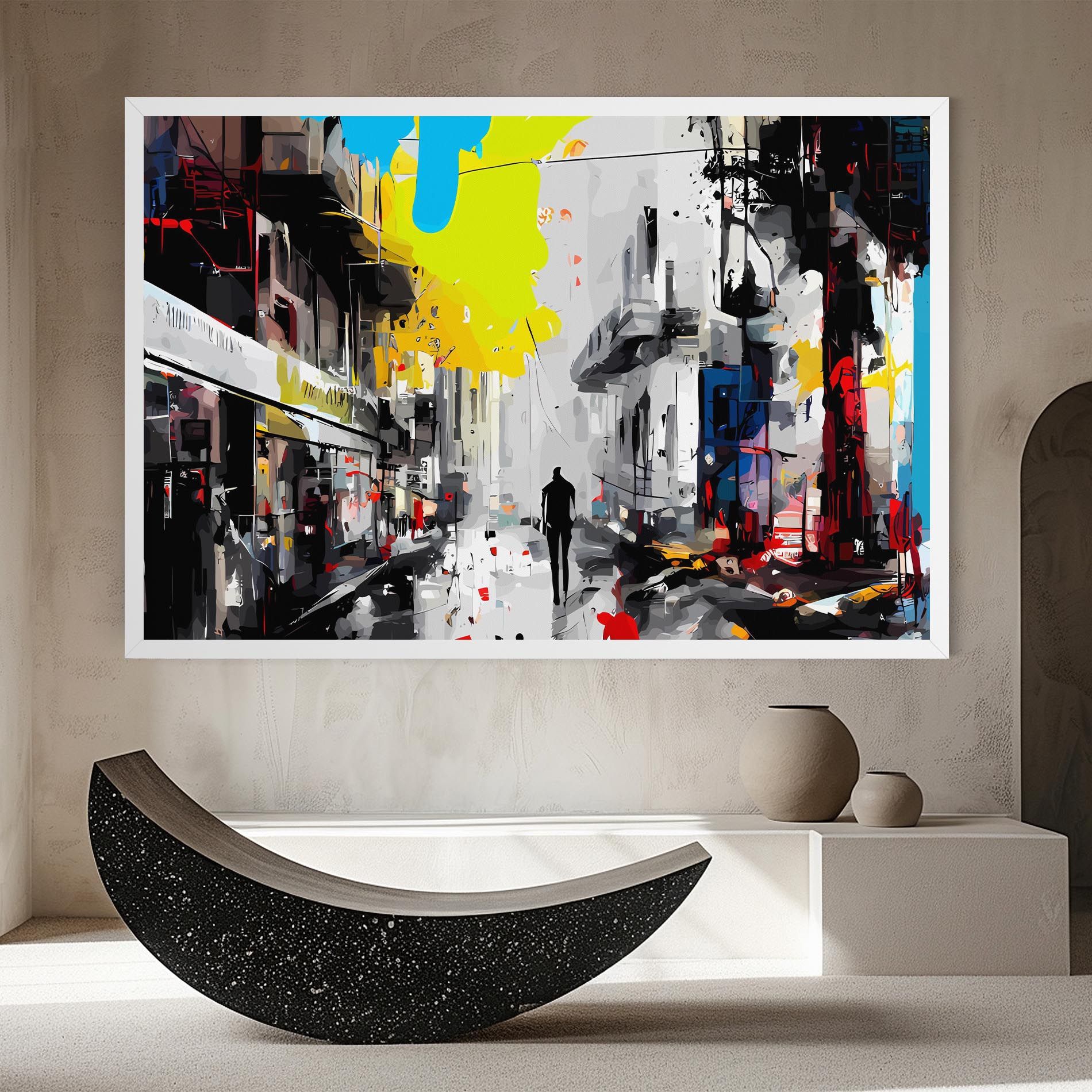 Grunge City Art mockup 8