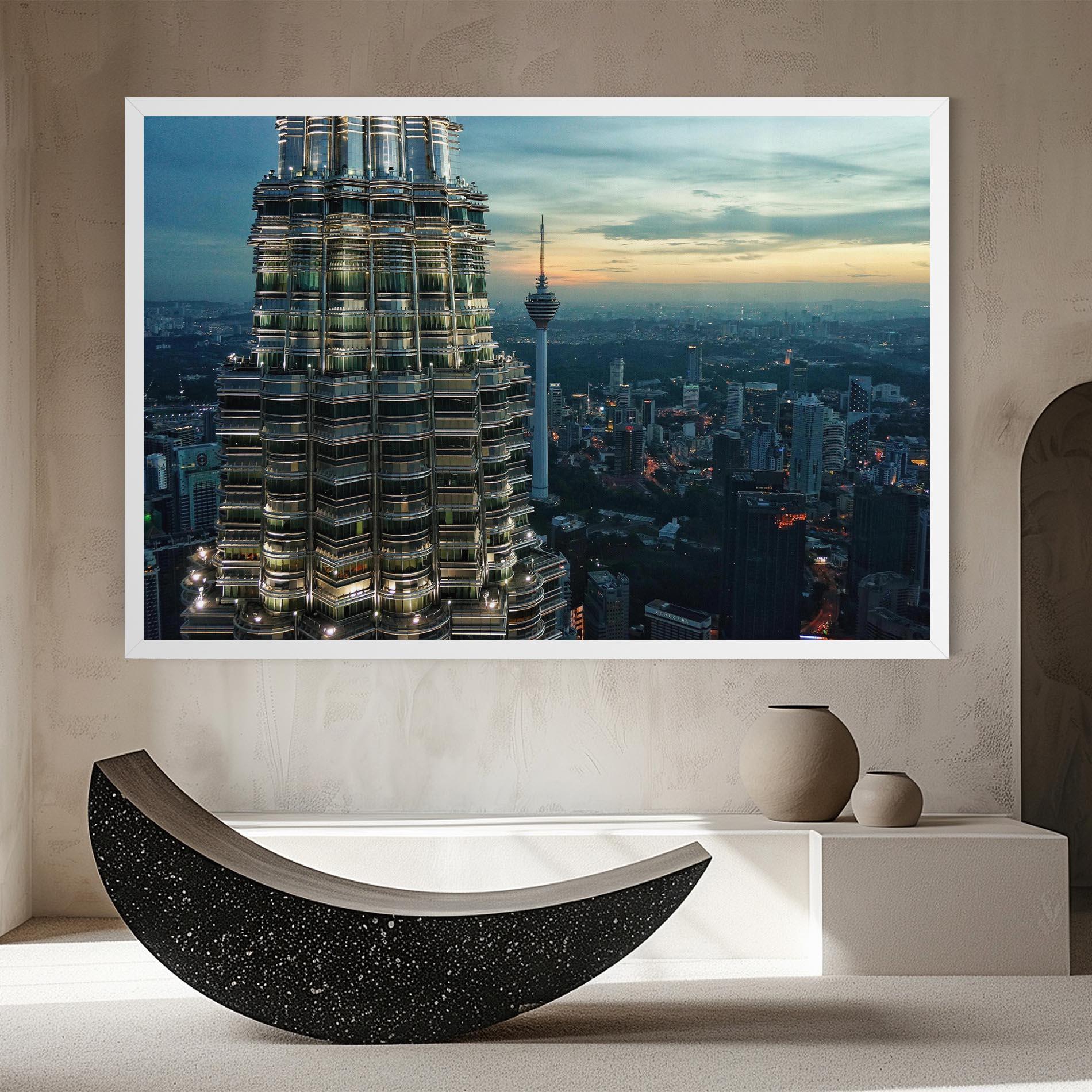 Vászonkép Hight Tower View mockup 8