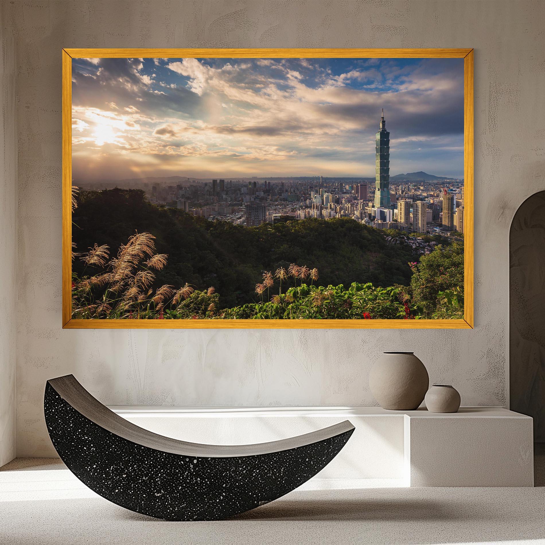 Vászonkép Big Building Daylight mockup 8