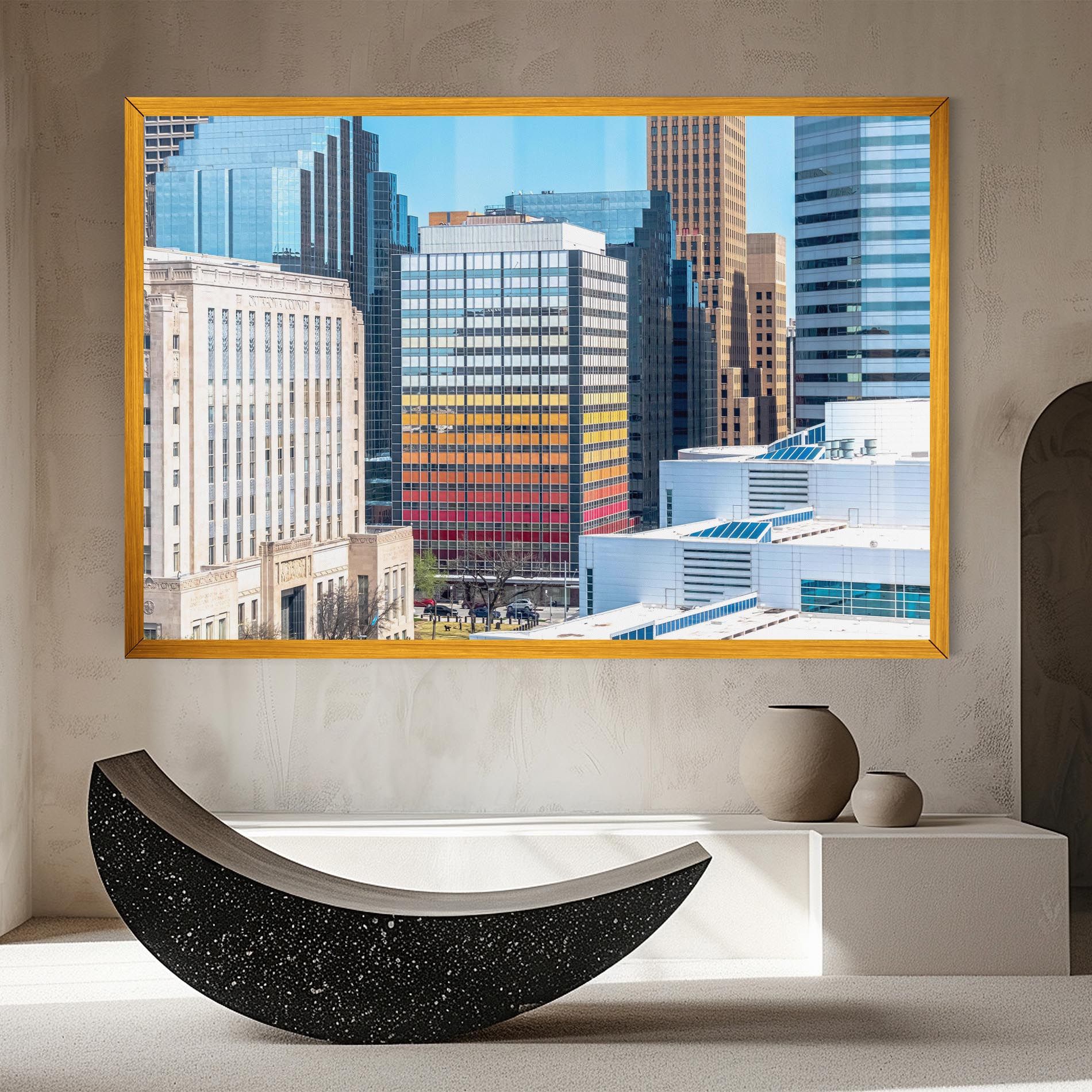 Colorful Urban Building mockup 8