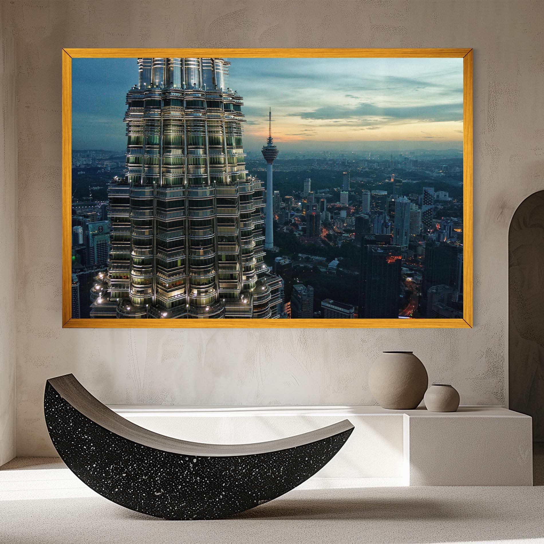 Vászonkép Hight Tower View mockup 8