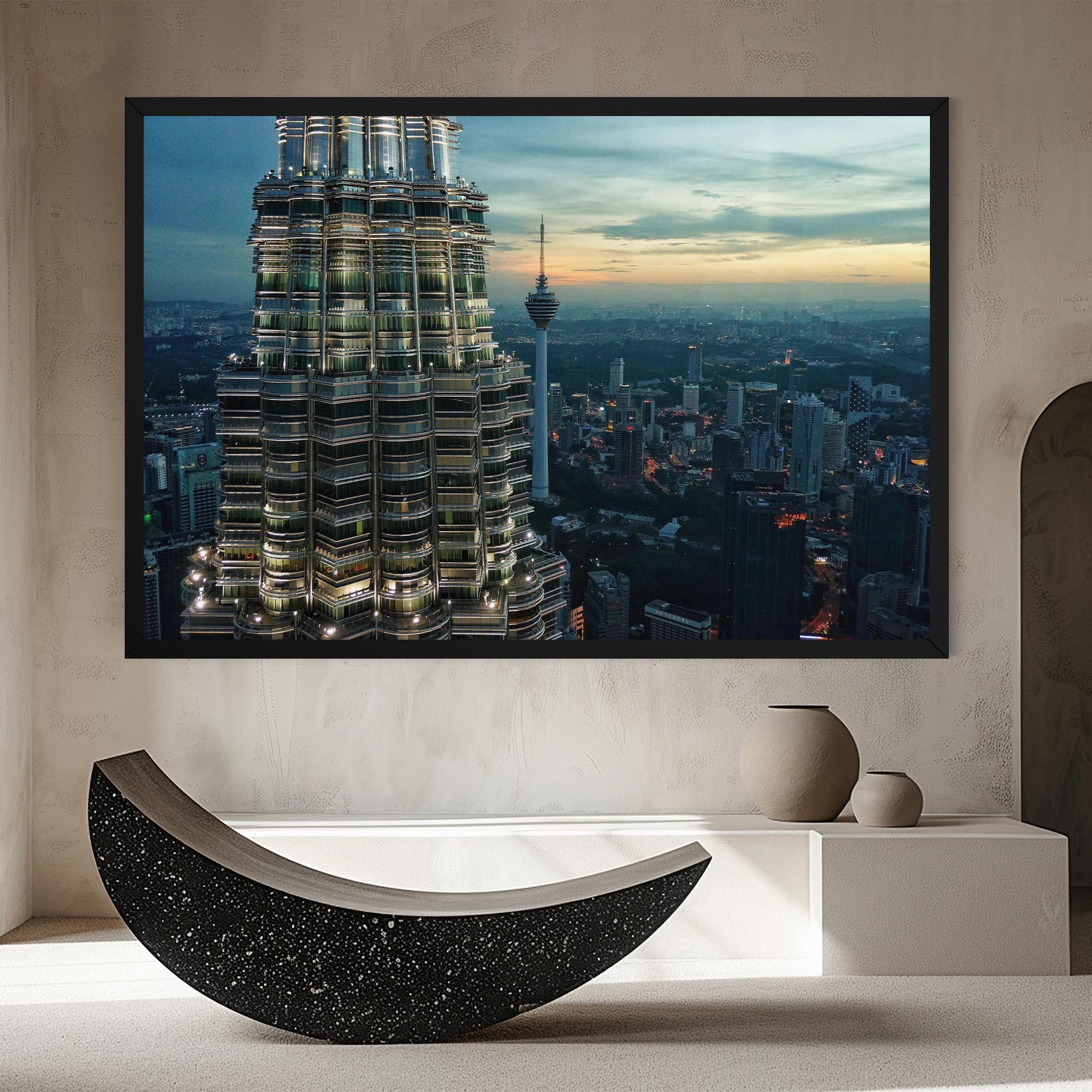 Vászonkép Hight Tower View mockup 8