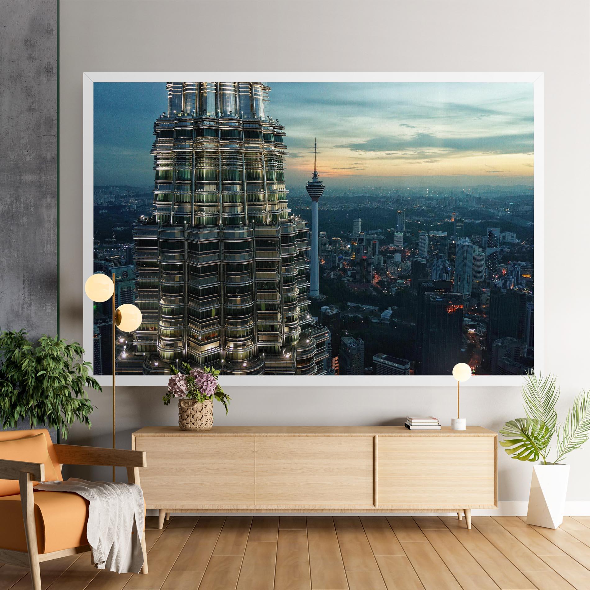 Vászonkép Hight Tower View mockup 9