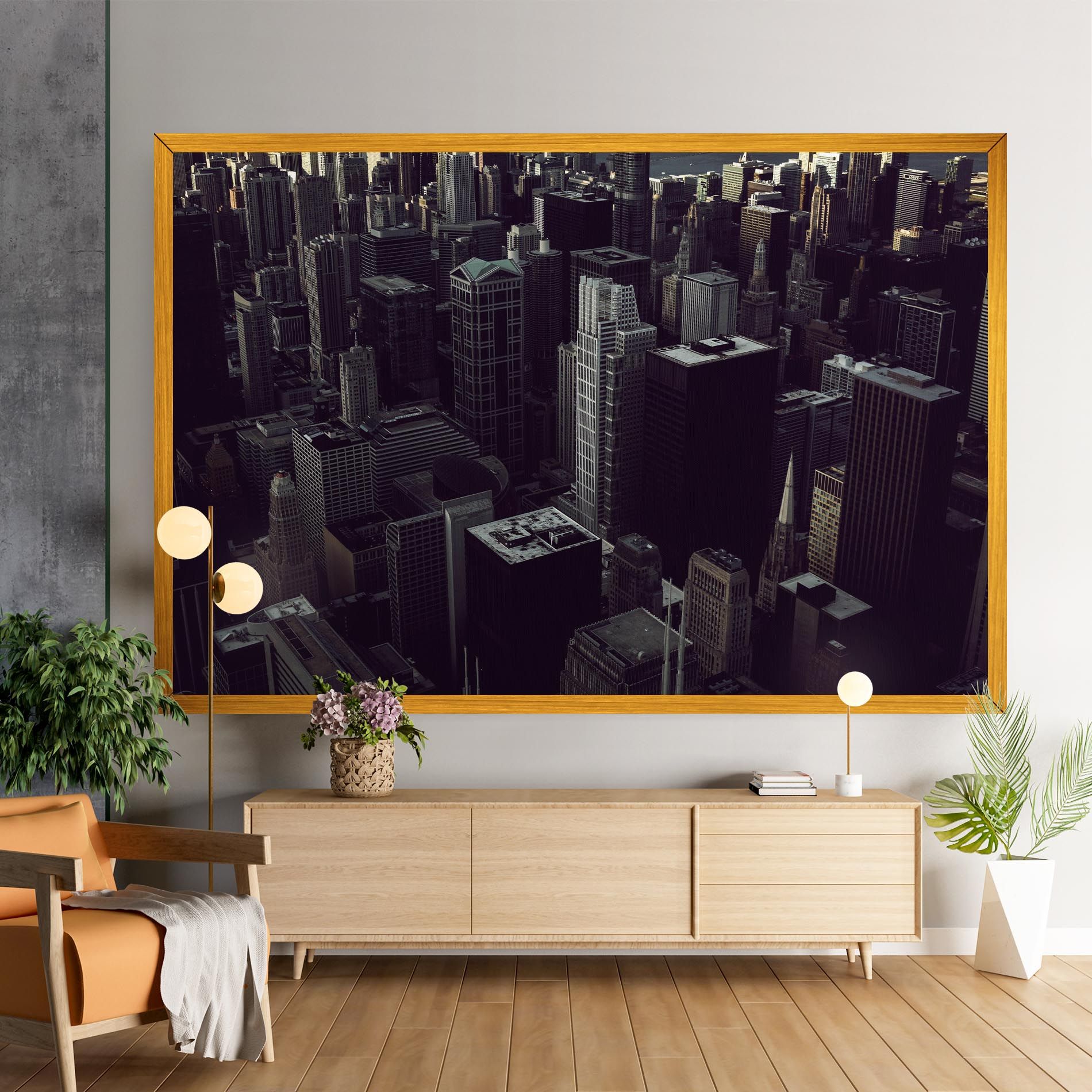 Black Cream Building mockup 9