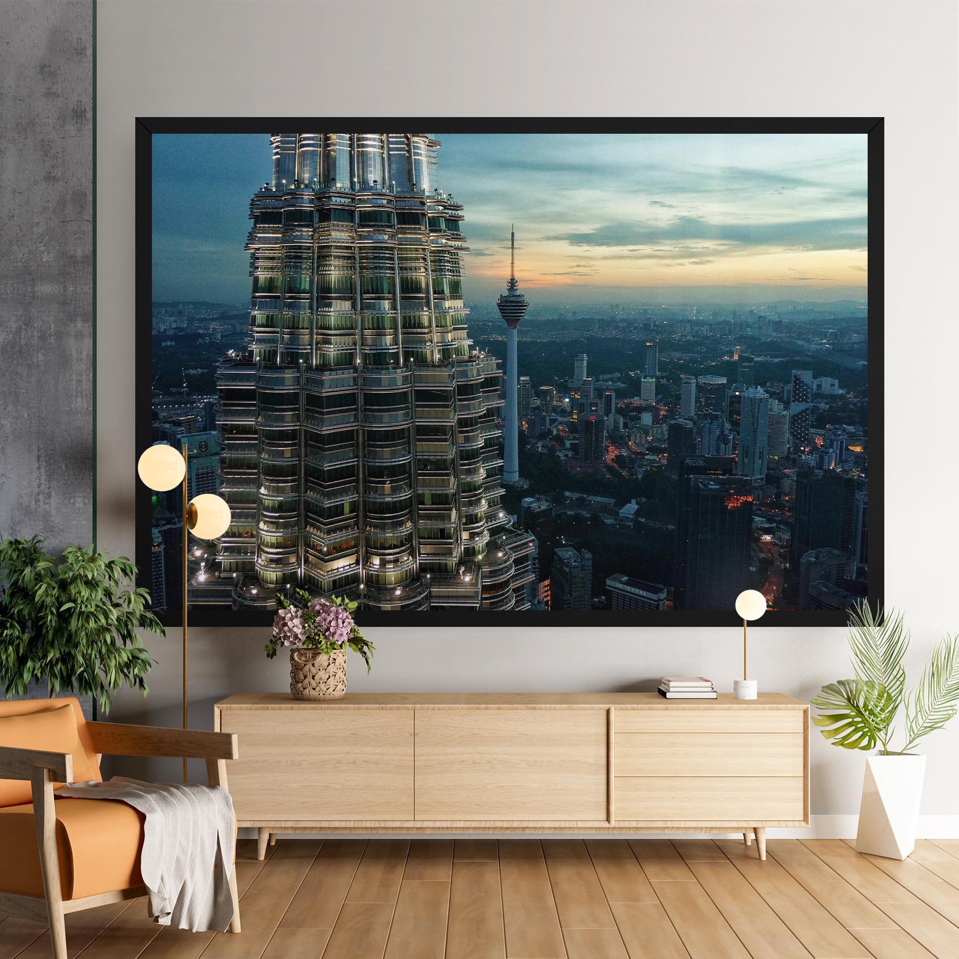 Vászonkép Hight Tower View mockup 9
