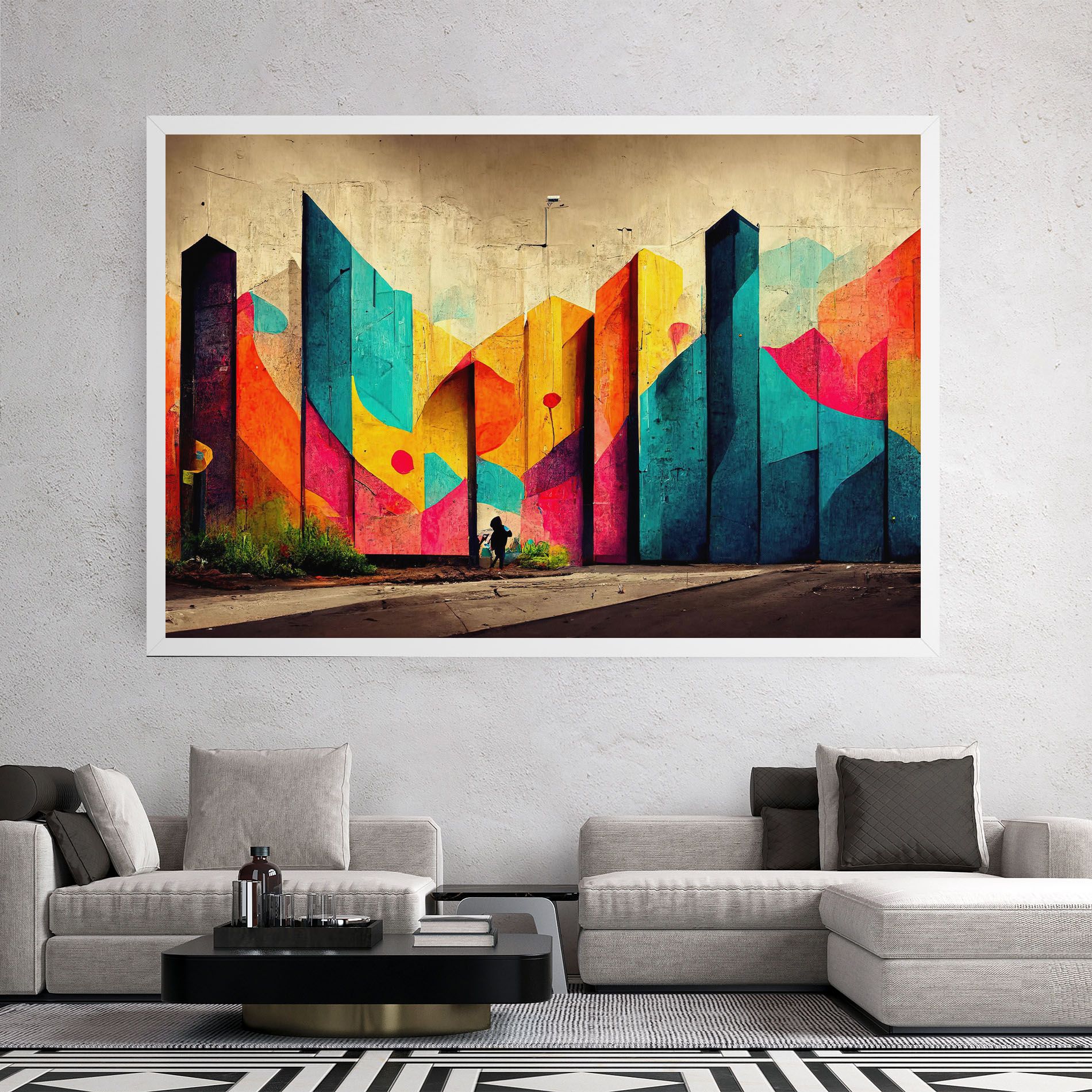 Abstract City Color mockup 2
