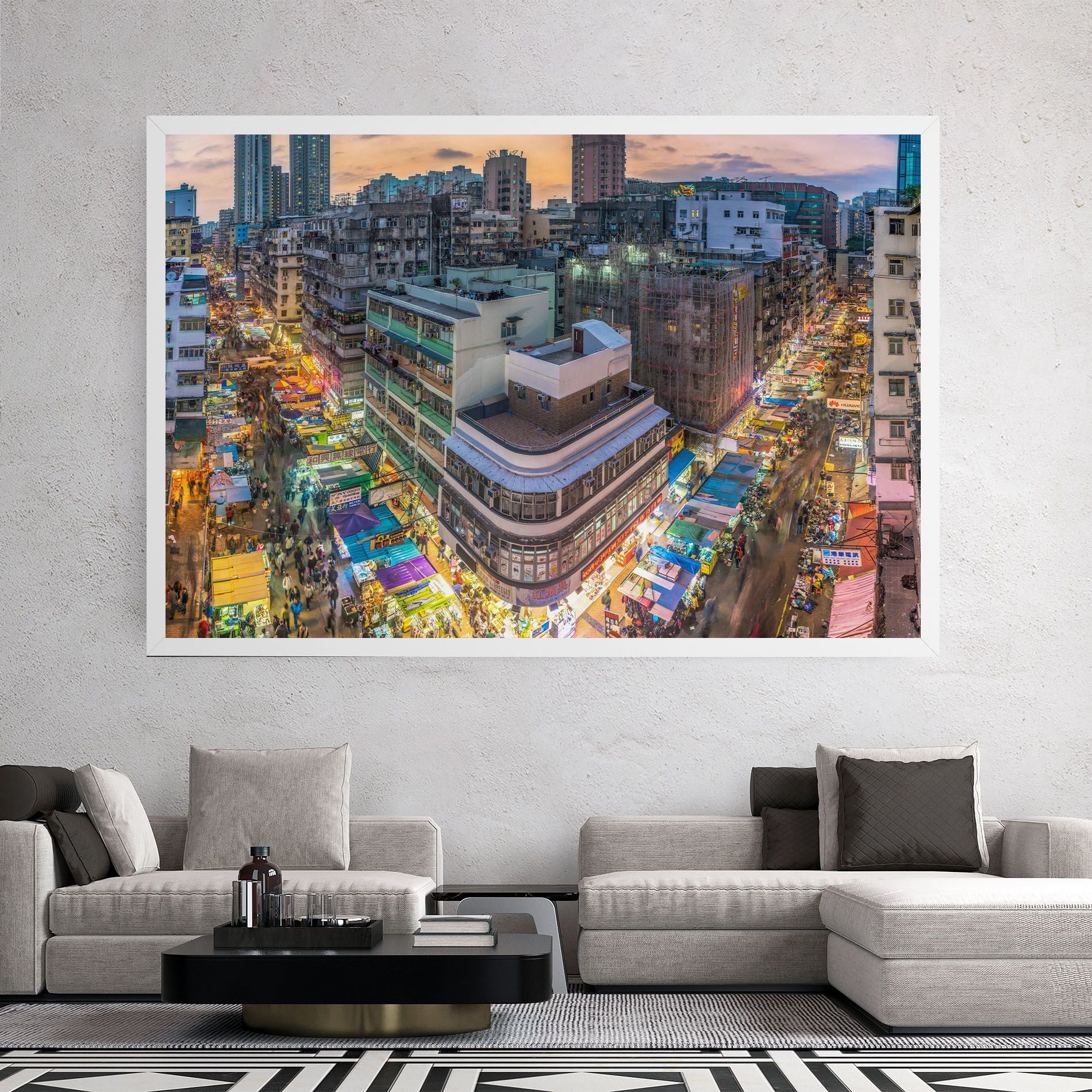 Colorful Building mockup 2