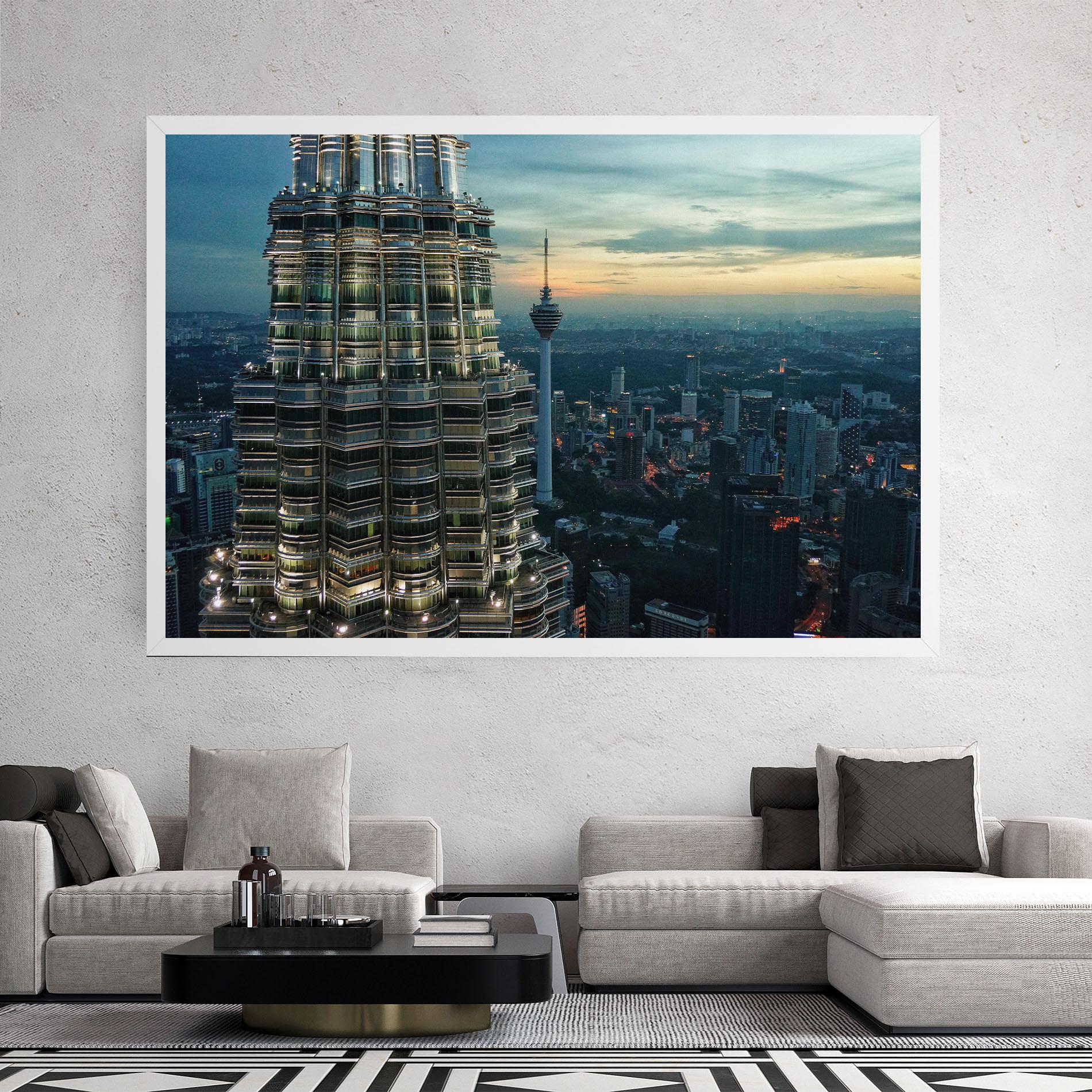 Vászonkép Hight Tower View mockup 2