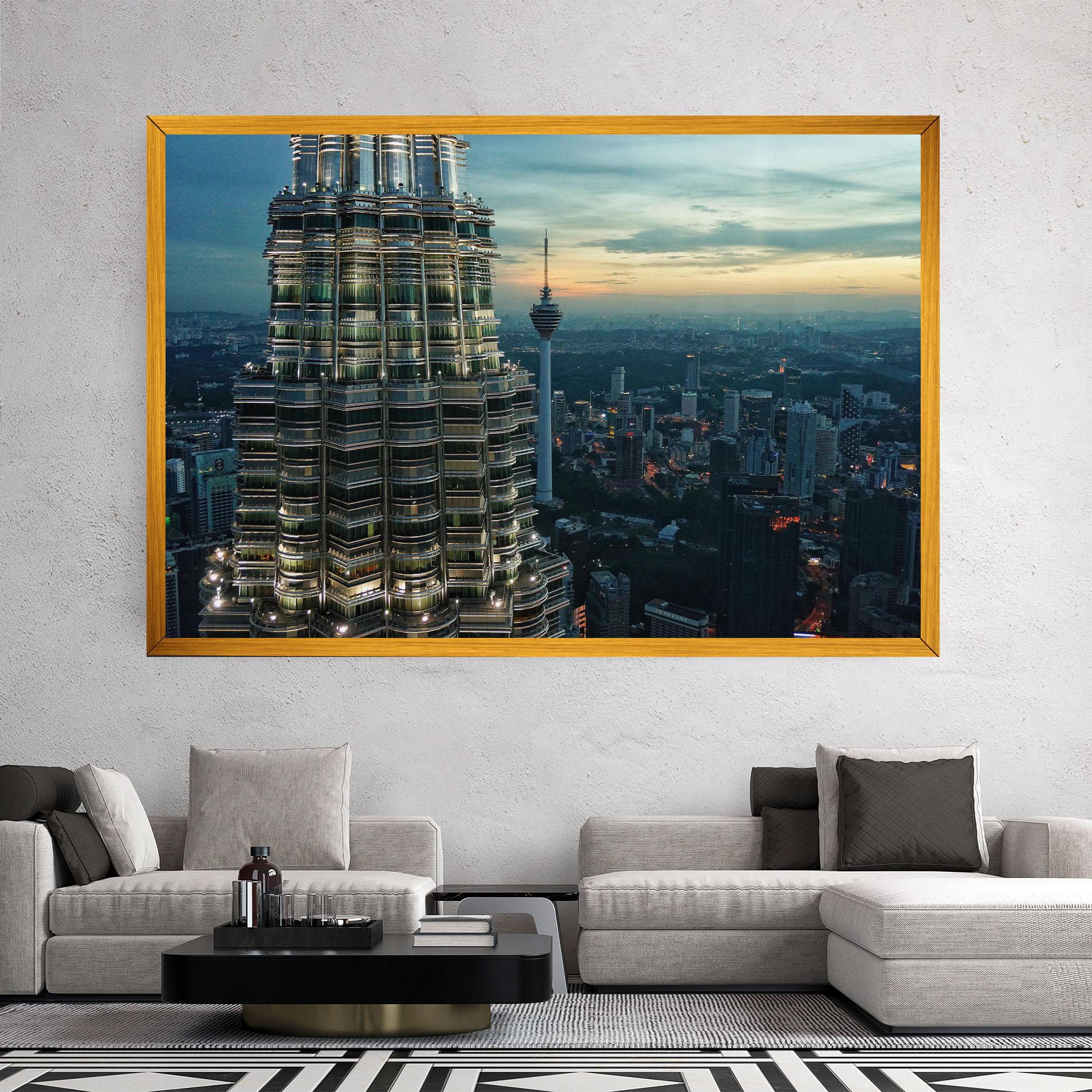 Vászonkép Hight Tower View mockup 2