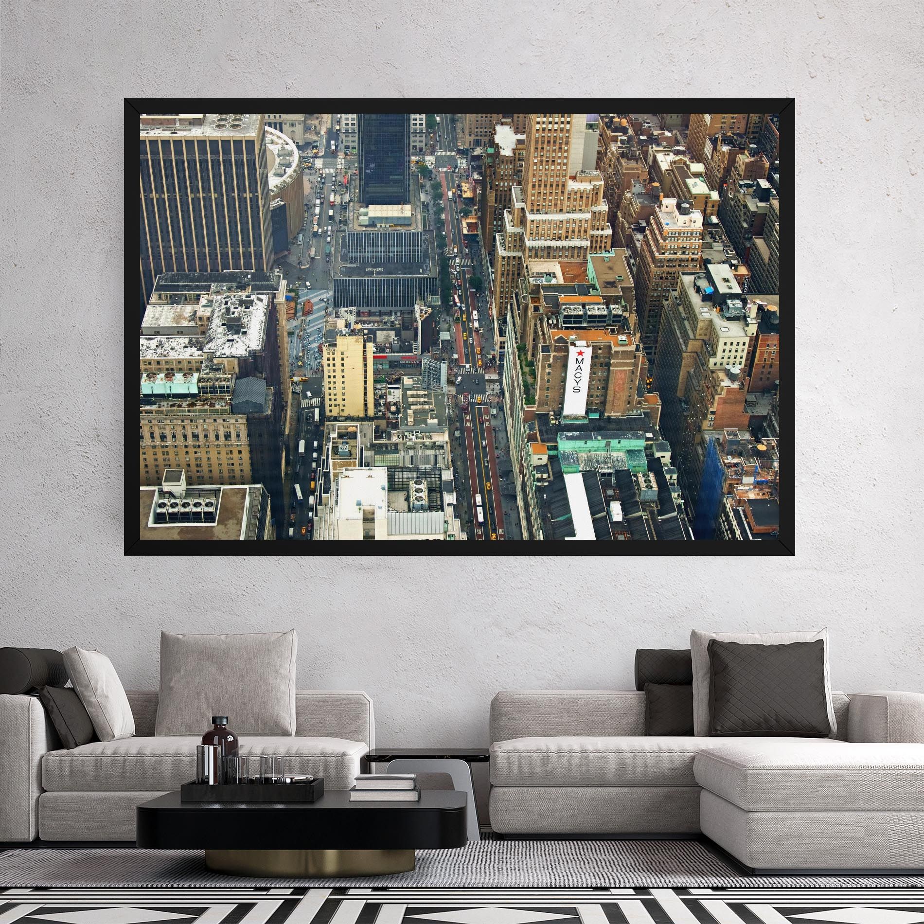 Cream Tall Building mockup 2