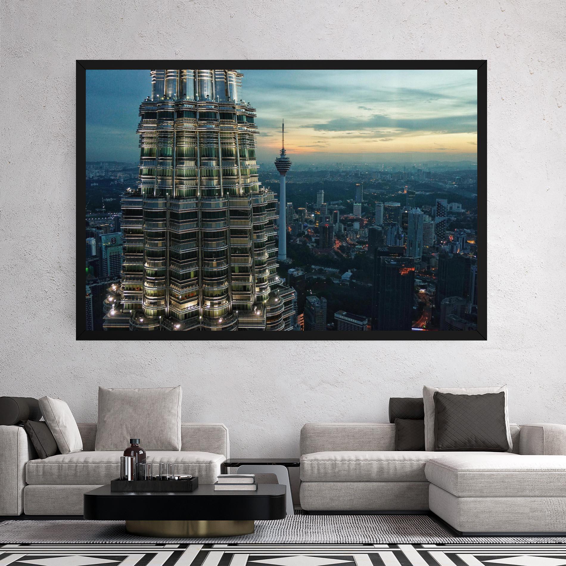 Vászonkép Hight Tower View mockup 2