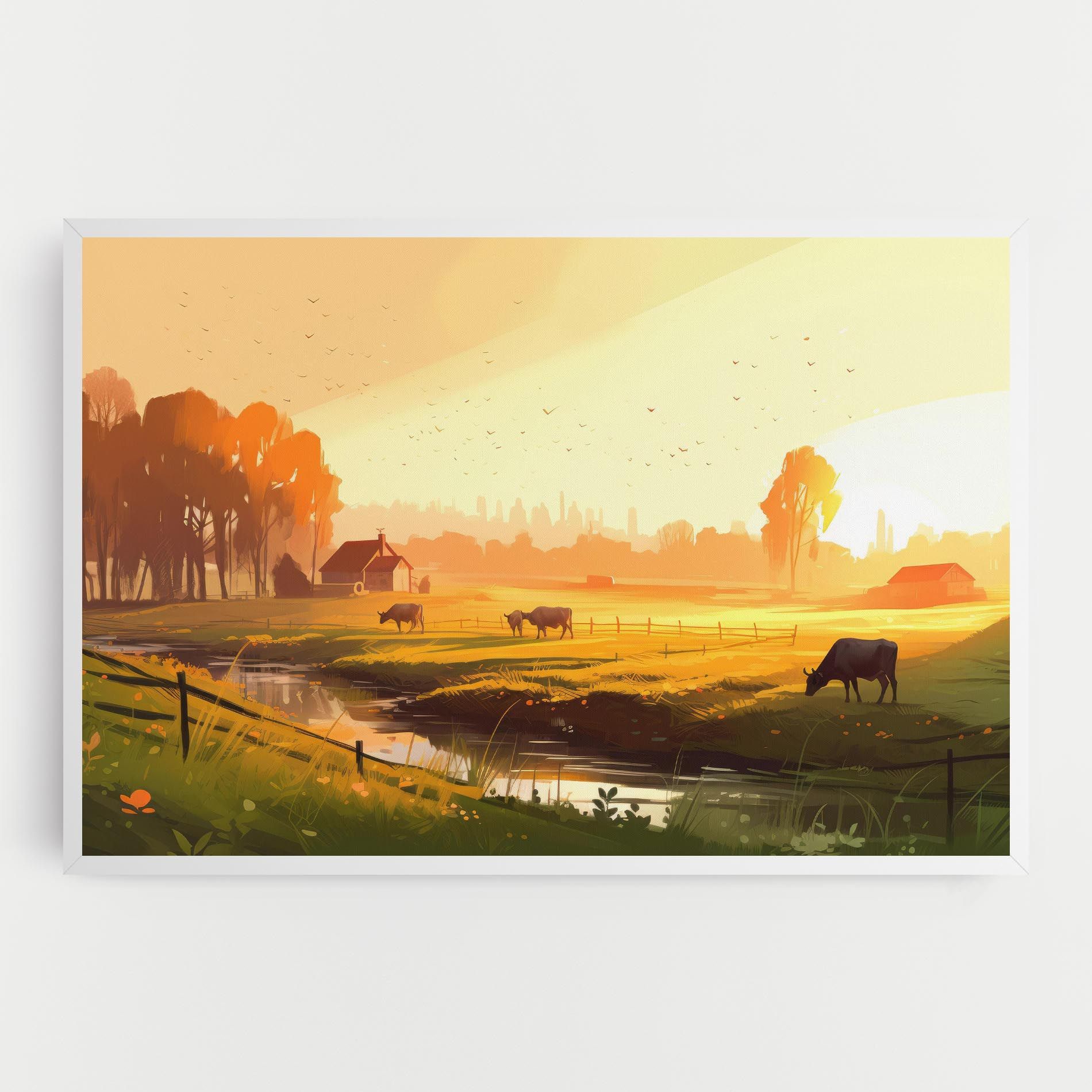 Sunlight Cows mockup 0