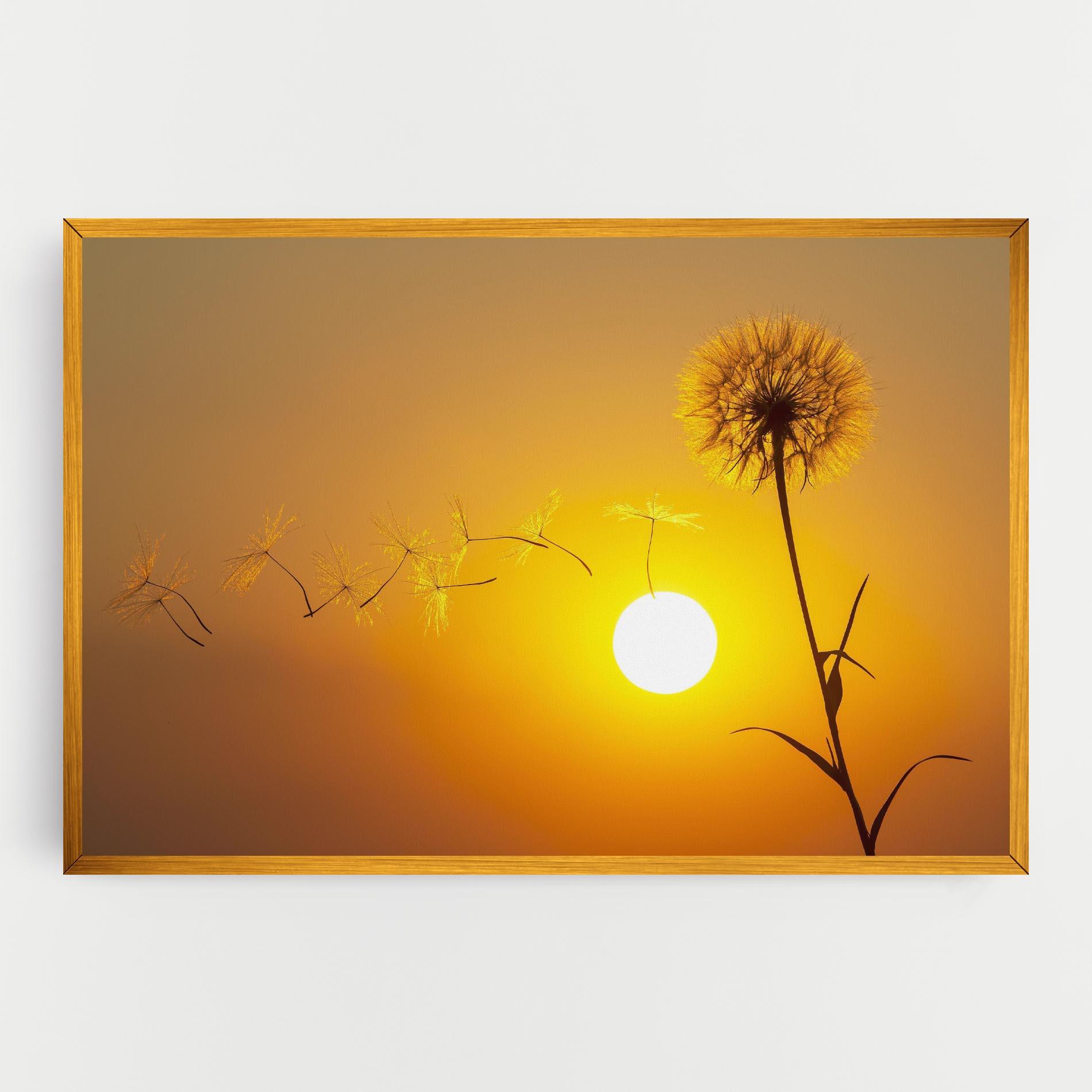 Vászonkép Summer Dandelion mockup 0