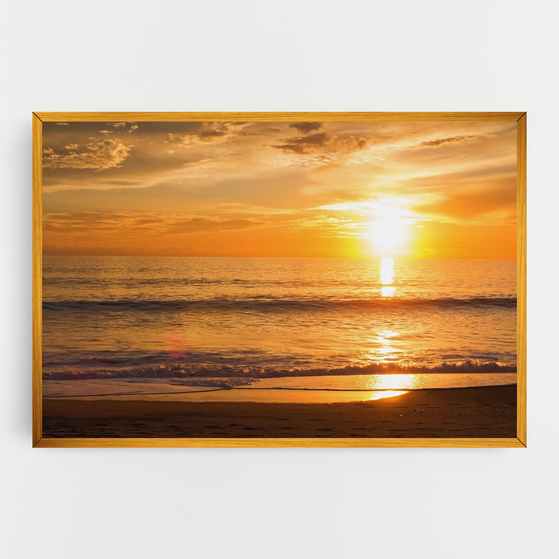 Sunset Ocean Coast mockup 0