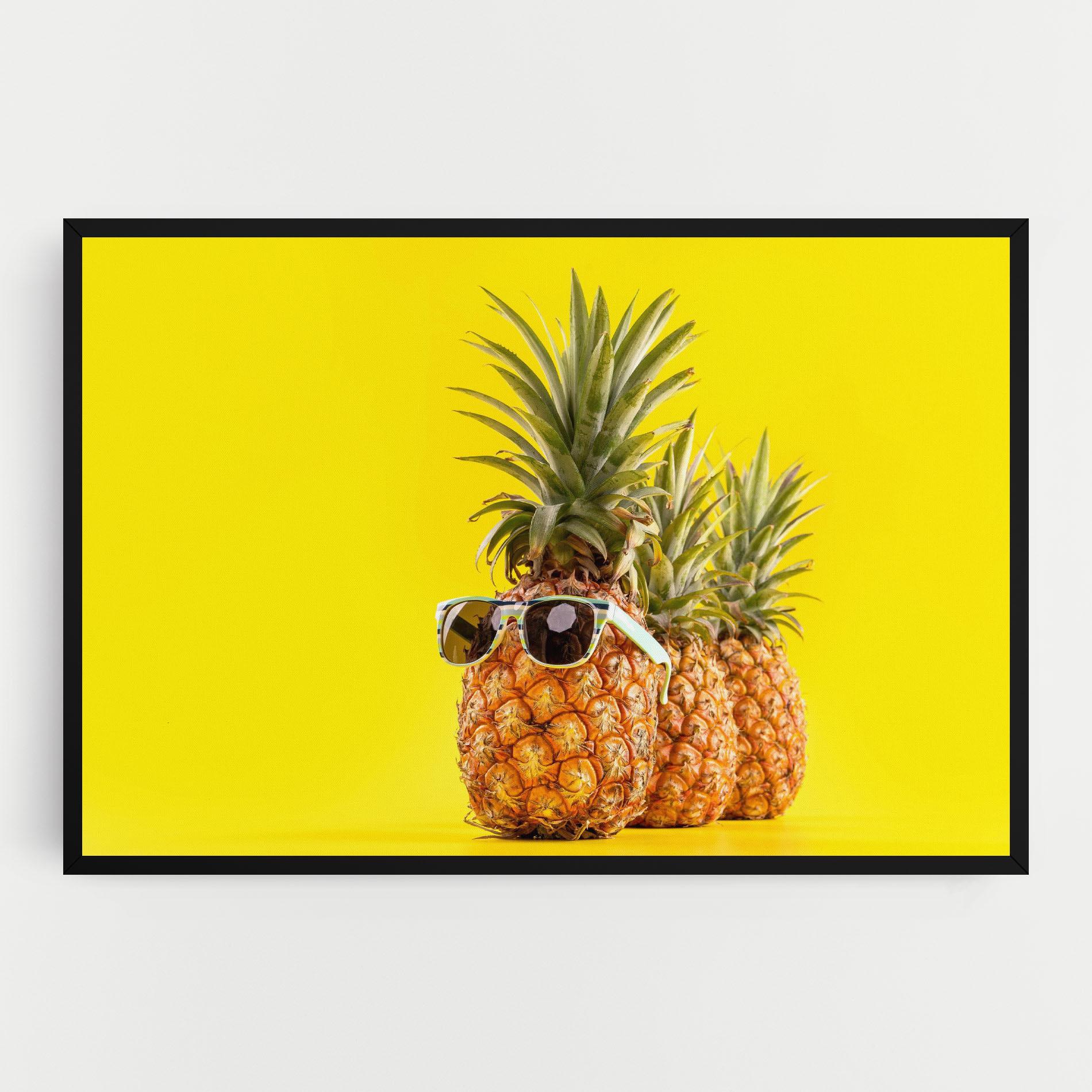 Vászonkép Pineapple Looking Up mockup 0