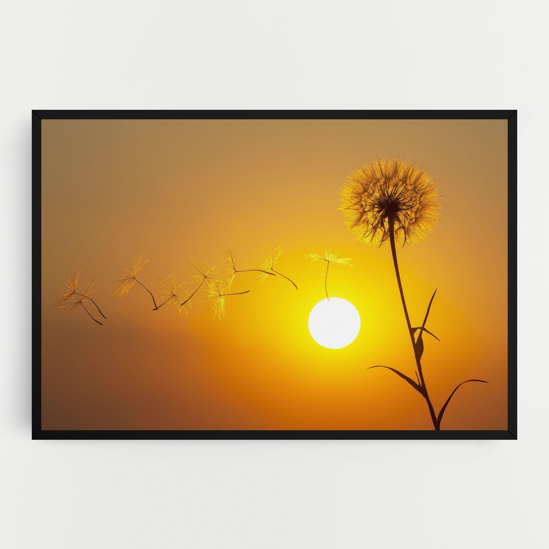 Vászonkép Summer Dandelion mockup 0