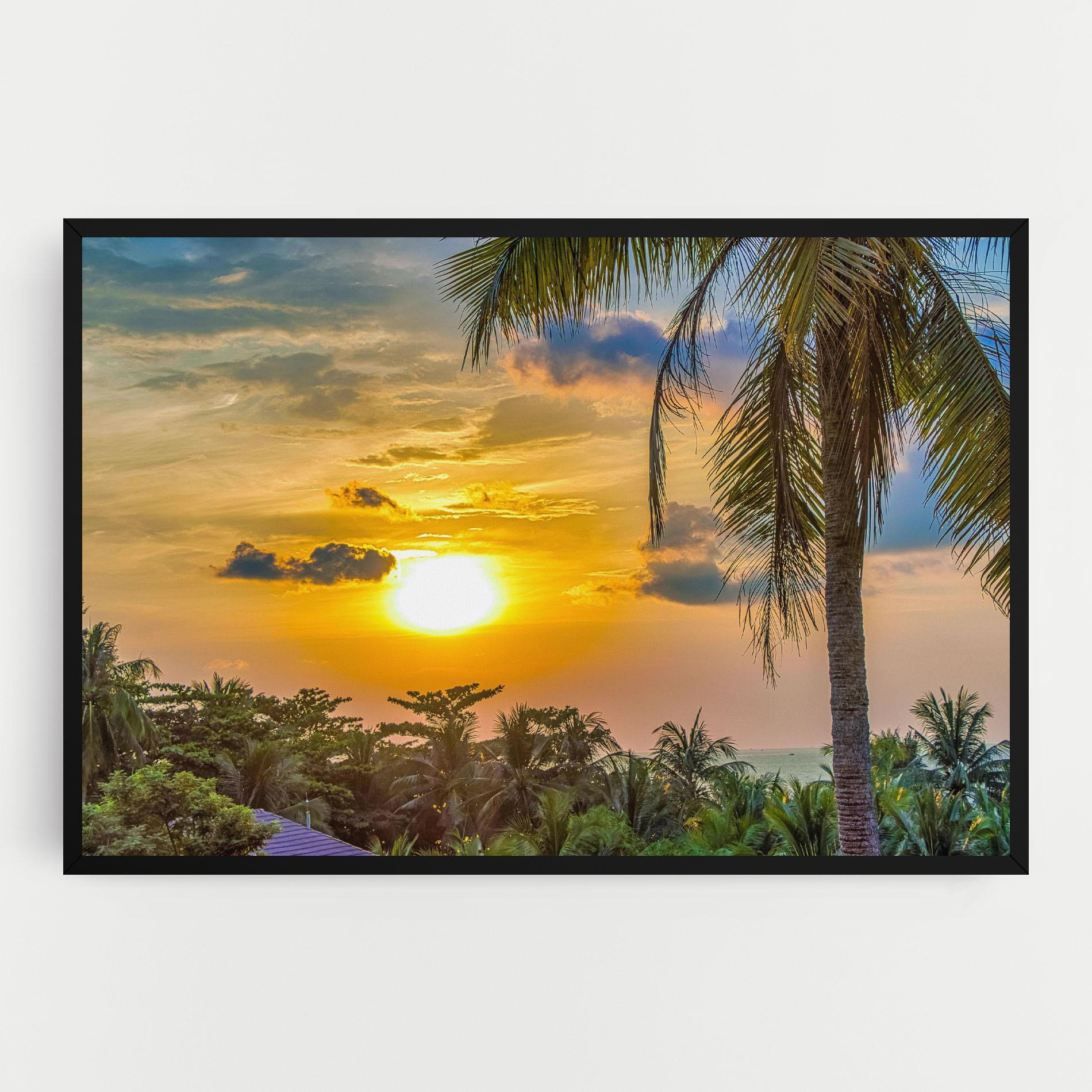 Vászonkép Summer View mockup 0