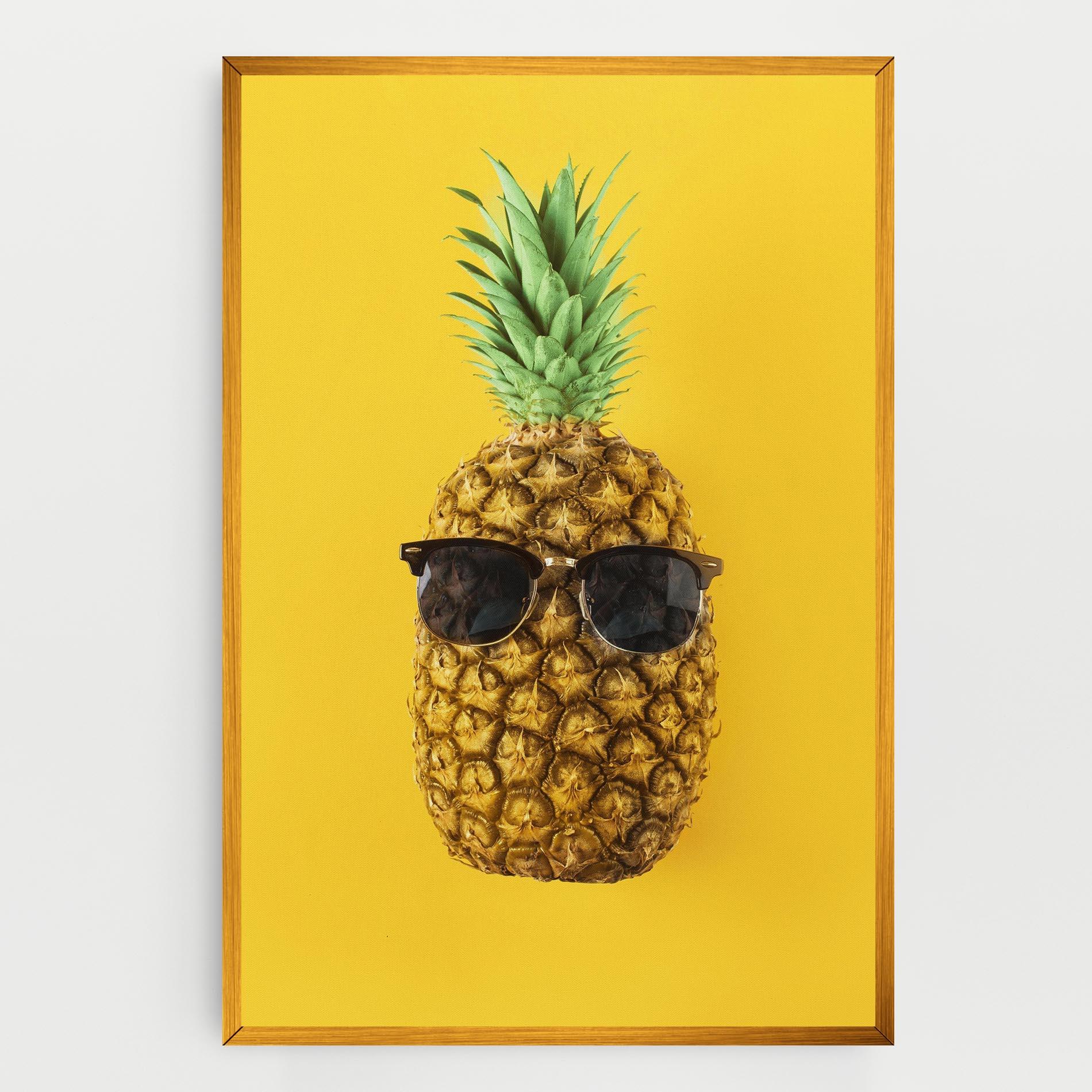 Vászonkép Fresh Pineapple mockup 0