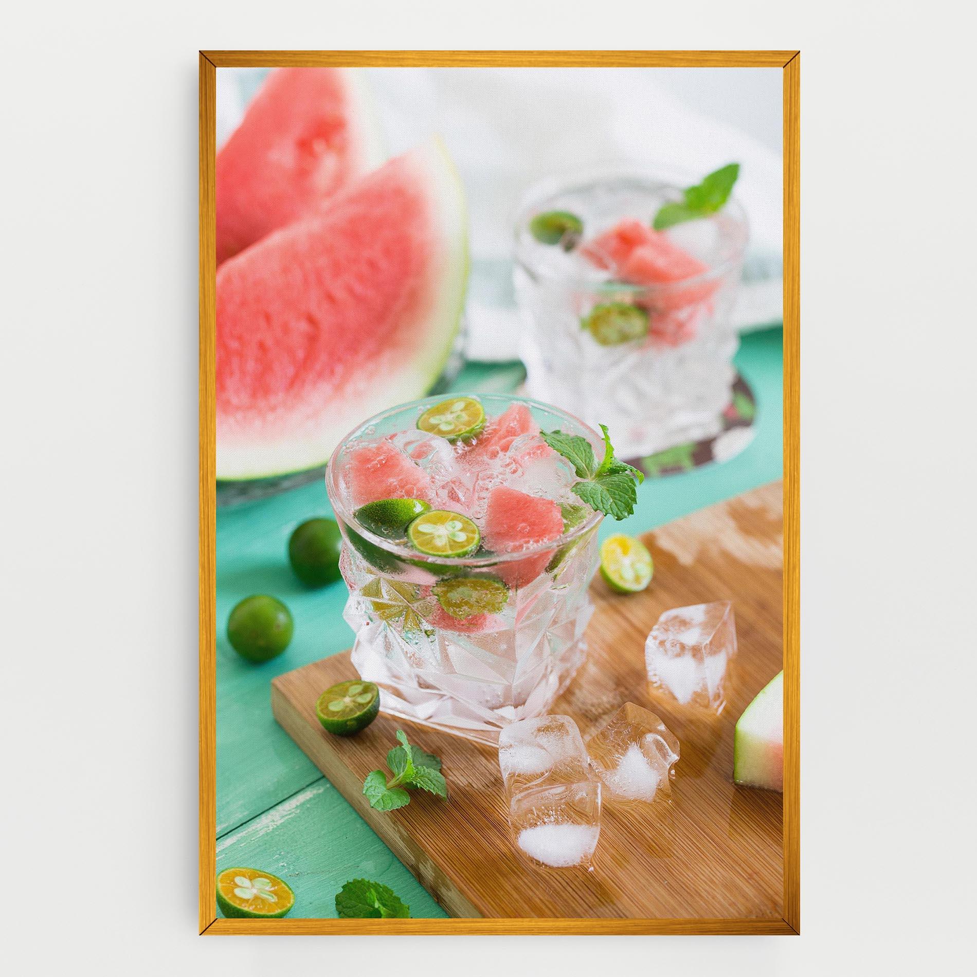 Vászonkép Summer Drink mockup 0